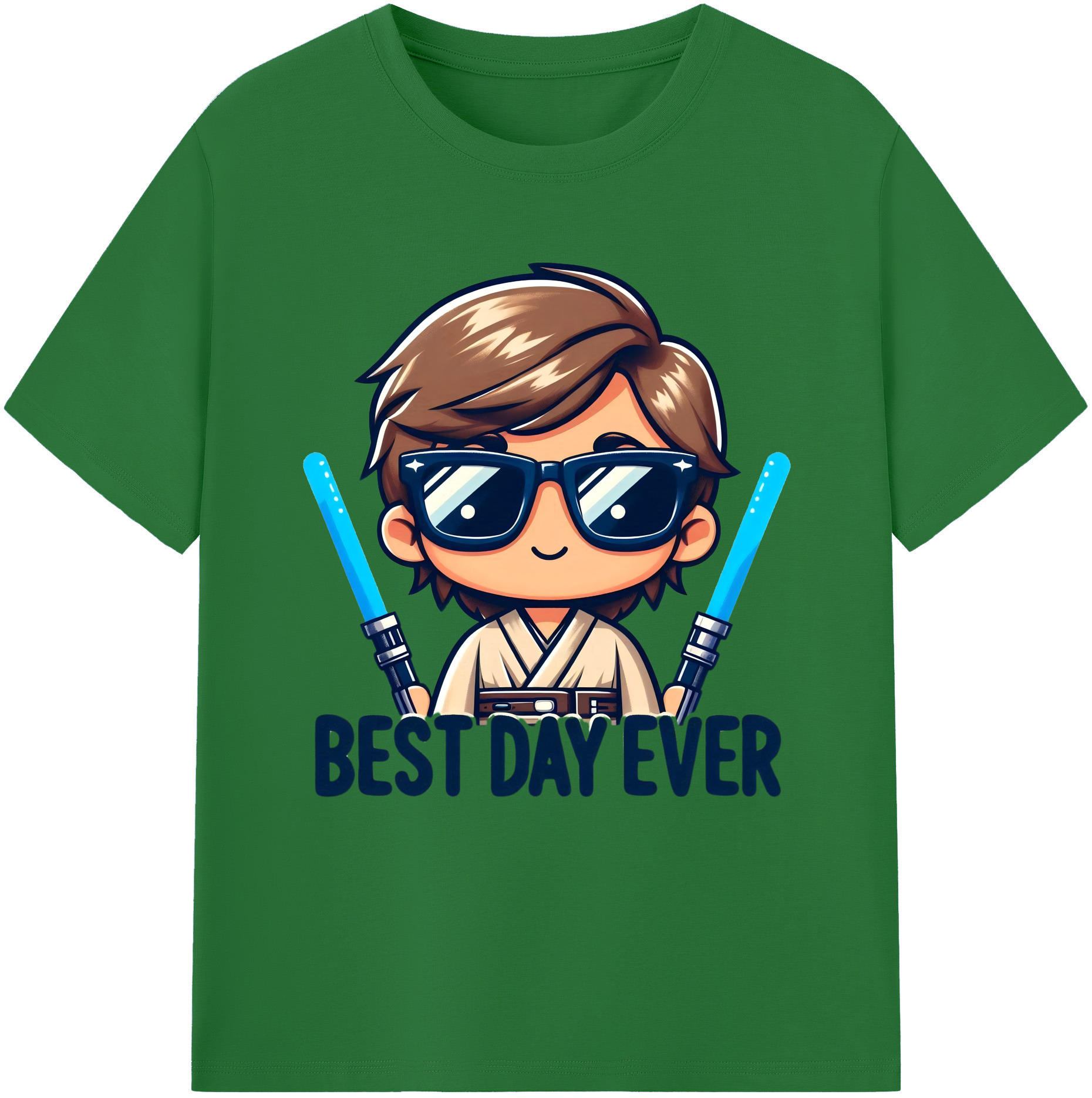 （画像用） スター・ウォーズ Star Wars 綿100％半袖Tシャツ（フロントプリント）