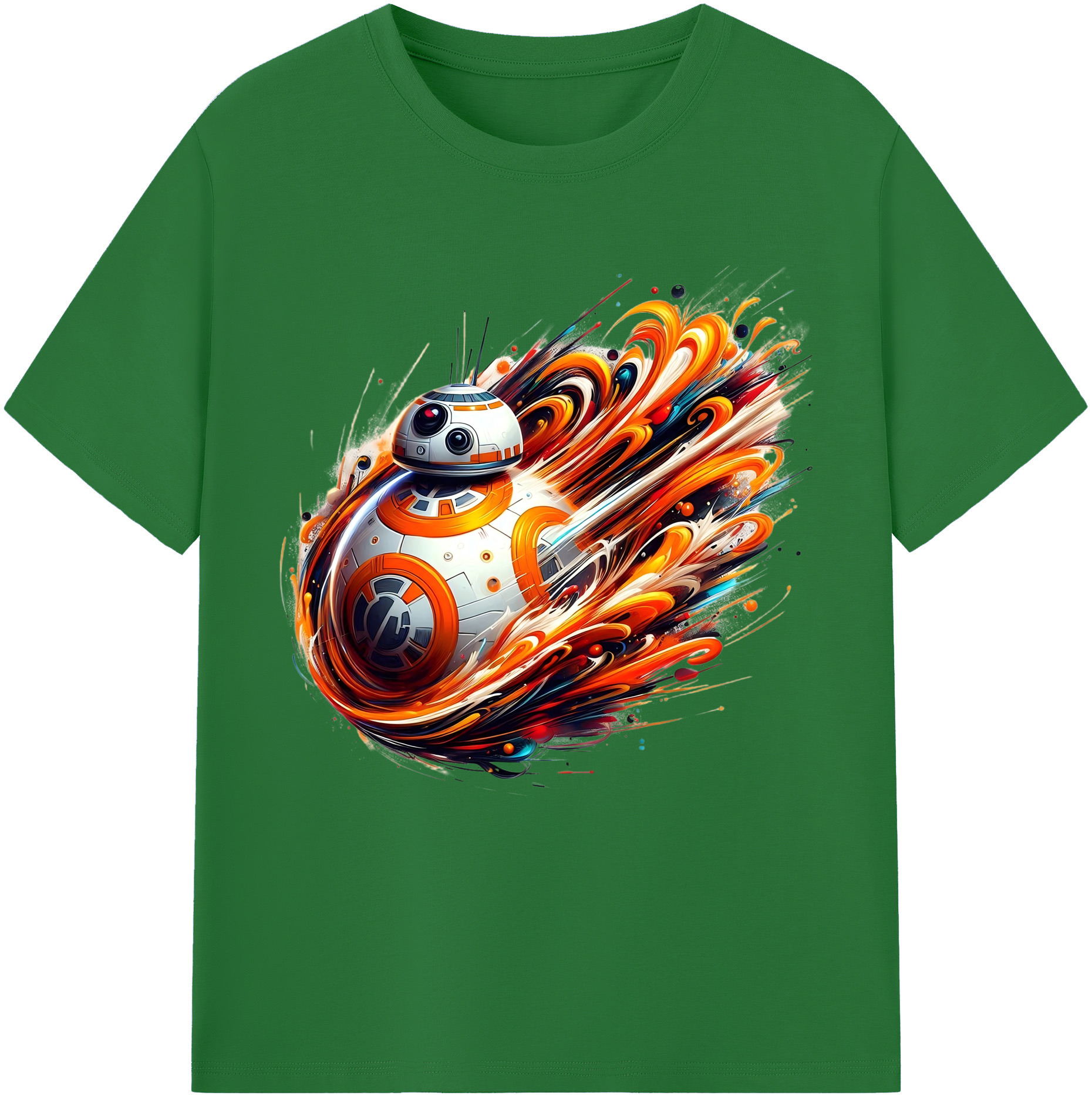 （画像用） スター・ウォーズ Star Wars 綿100％半袖Tシャツ（フロントプリント）