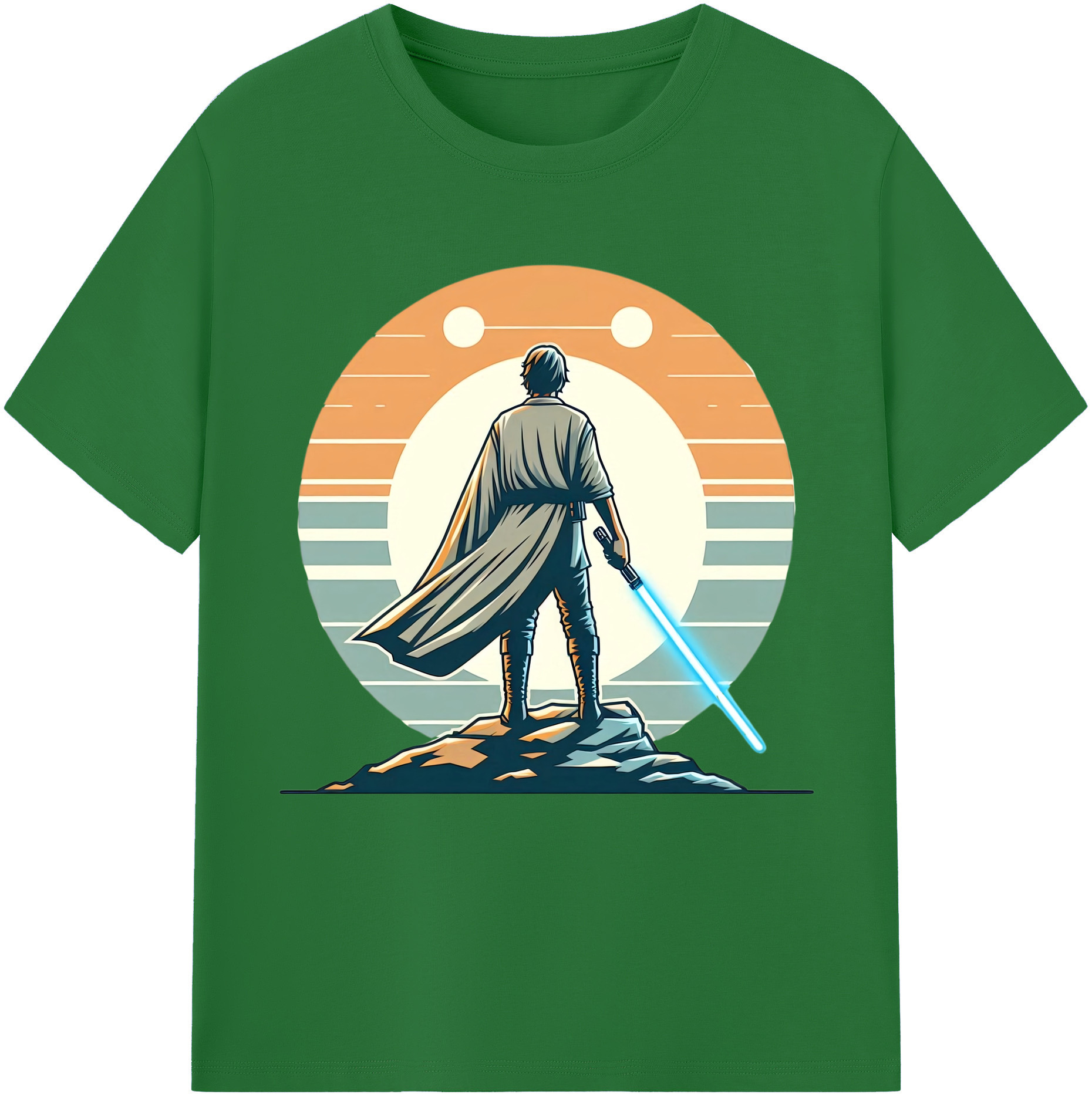 （画像用） スター・ウォーズ Star Wars 綿100％半袖Tシャツ（フロントプリント）