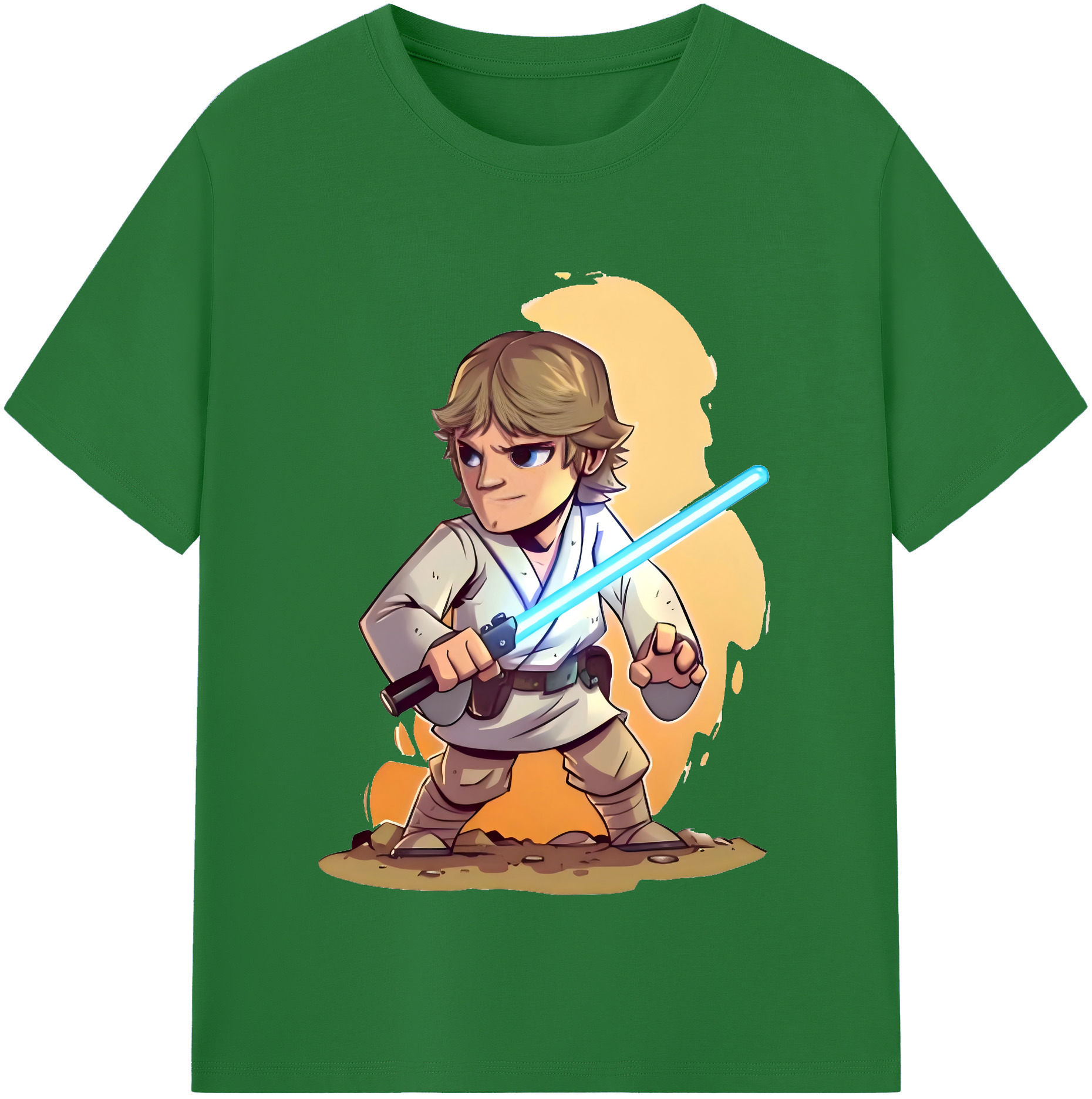 （画像用） スター・ウォーズ Star Wars 綿100％半袖Tシャツ（フロントプリント）