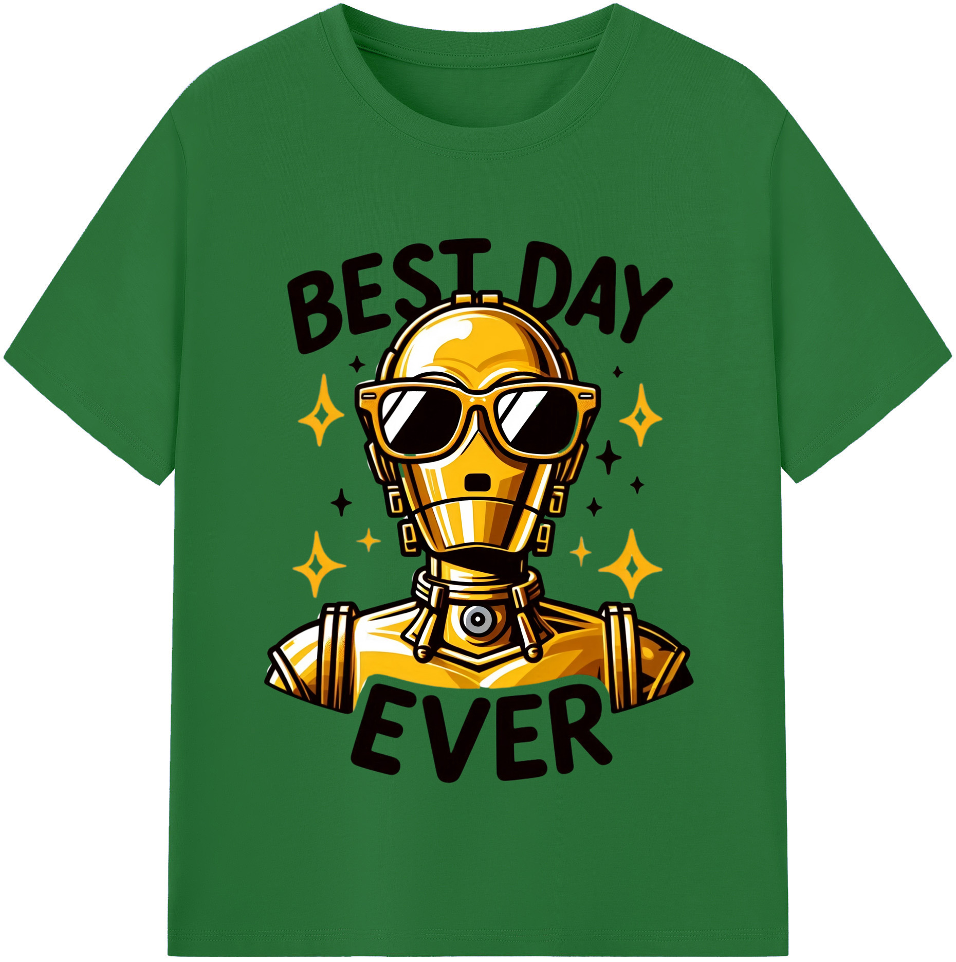 （画像用） スター・ウォーズ Star Wars 綿100％半袖Tシャツ（フロントプリント）