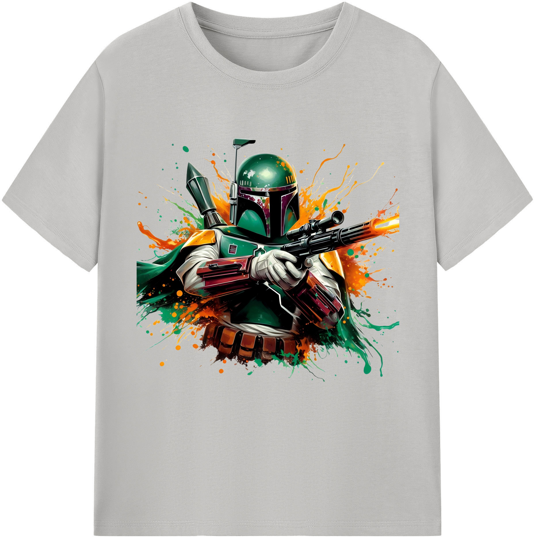 （画像用） スター・ウォーズ Star Wars 綿100％半袖Tシャツ（フロントプリント）