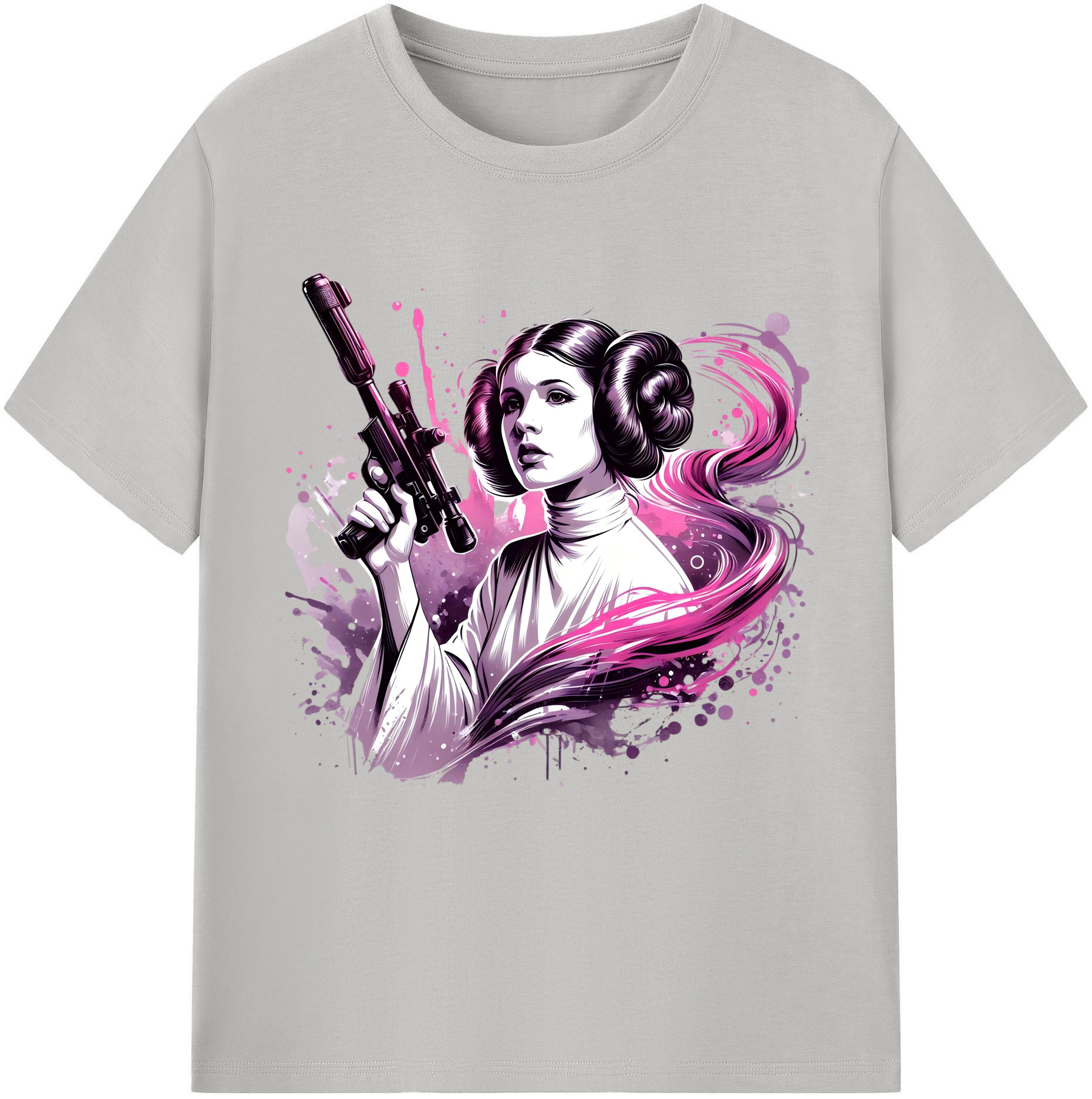 （画像用） スター・ウォーズ Star Wars 綿100％半袖Tシャツ（フロントプリント）