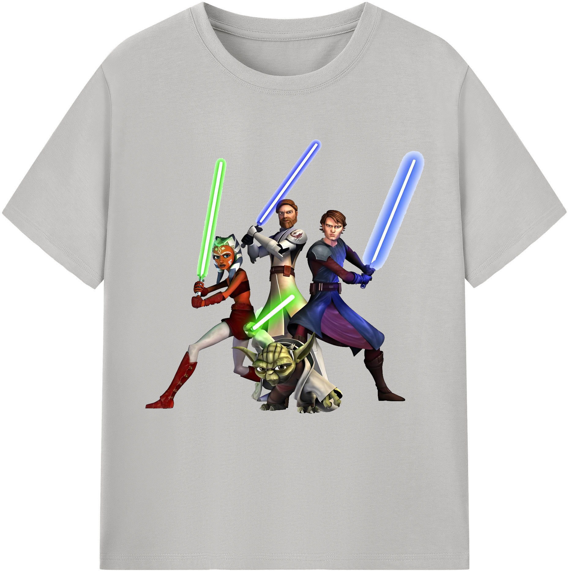 （画像用） スター・ウォーズ Star Wars 綿100％半袖Tシャツ（フロントプリント）