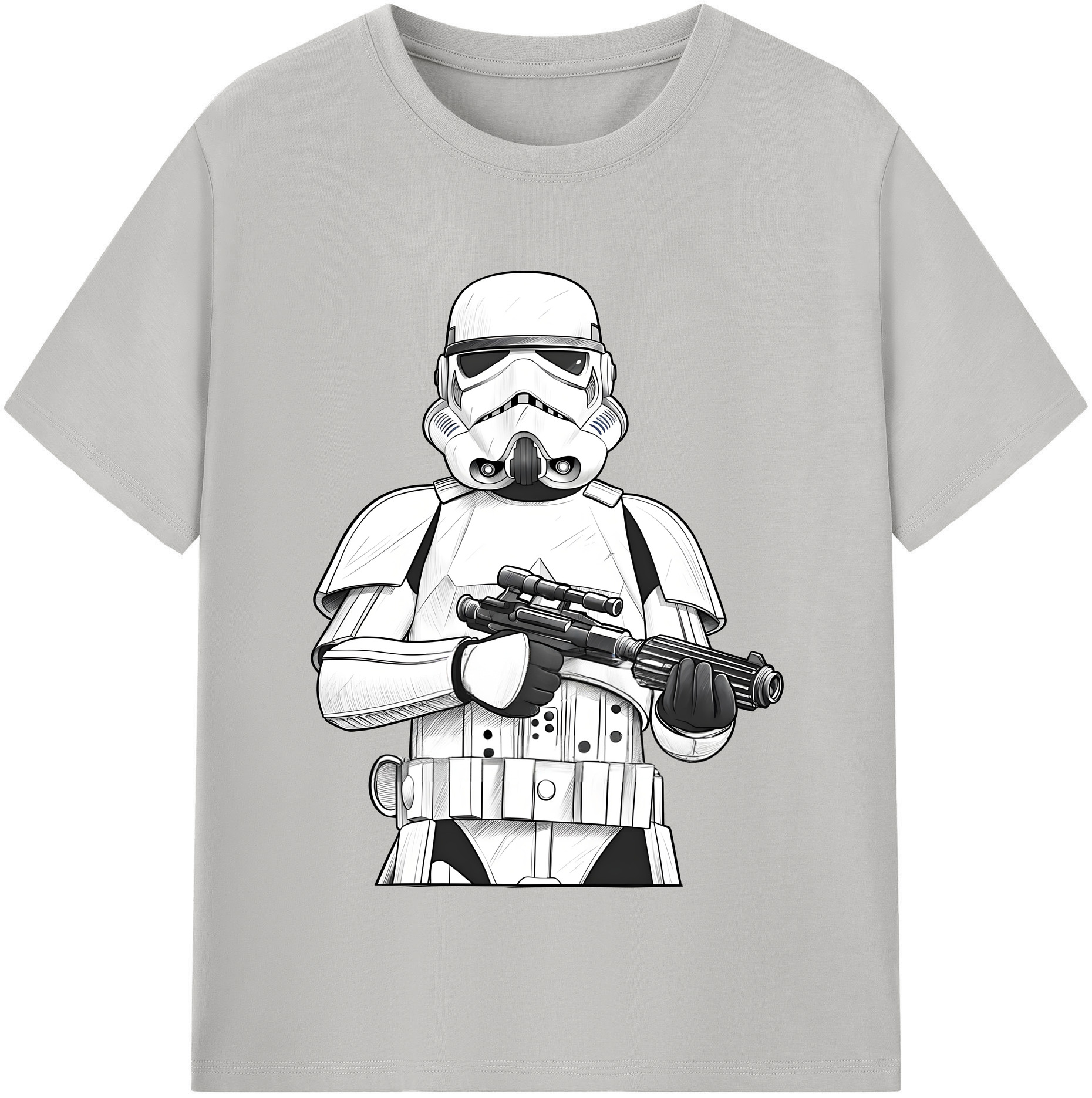 （画像用） スター・ウォーズ Star Wars 綿100％半袖Tシャツ（フロントプリント）