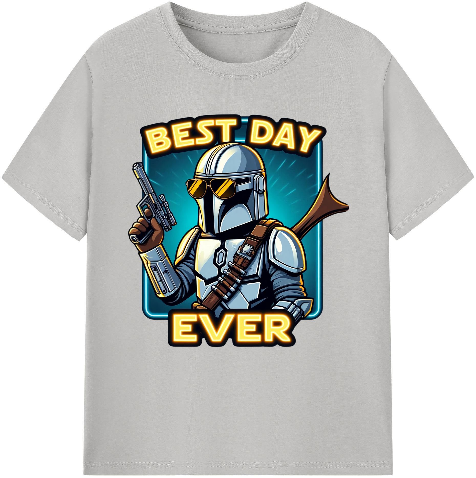 （画像用） スター・ウォーズ Star Wars 綿100％半袖Tシャツ（フロントプリント）