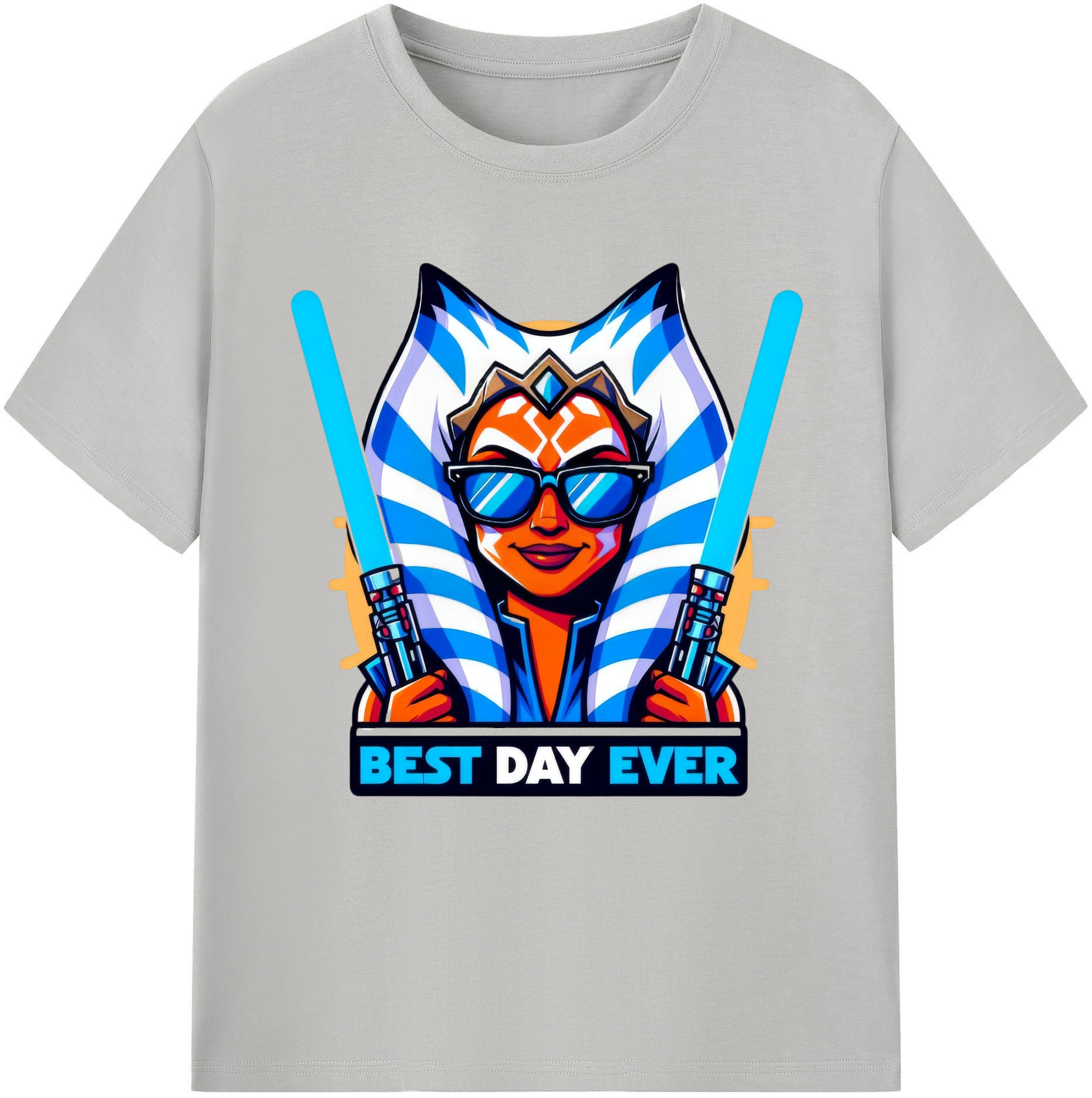 （画像用） スター・ウォーズ Star Wars 綿100％半袖Tシャツ（フロントプリント）
