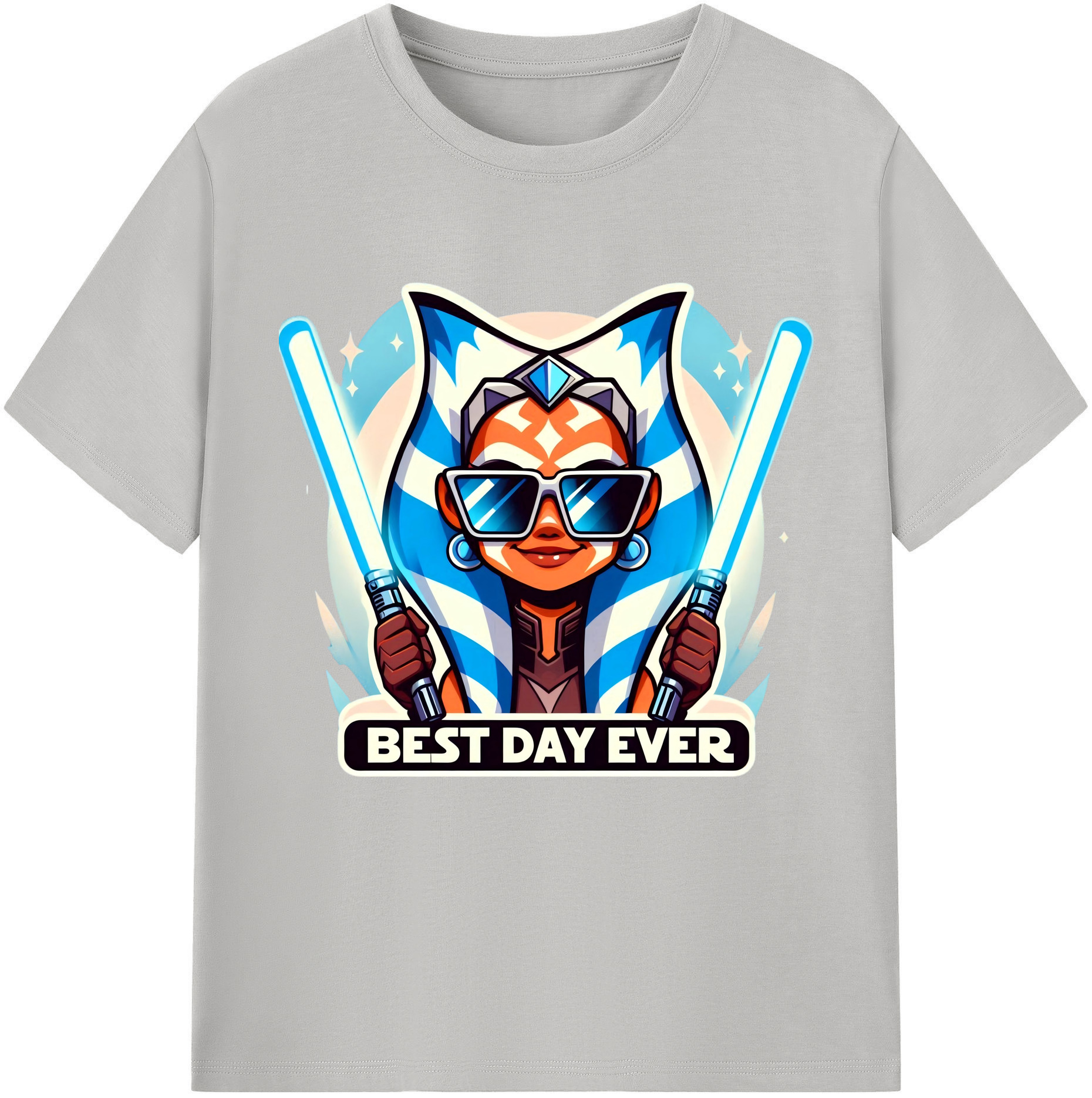 （画像用） スター・ウォーズ Star Wars 綿100％半袖Tシャツ（フロントプリント）
