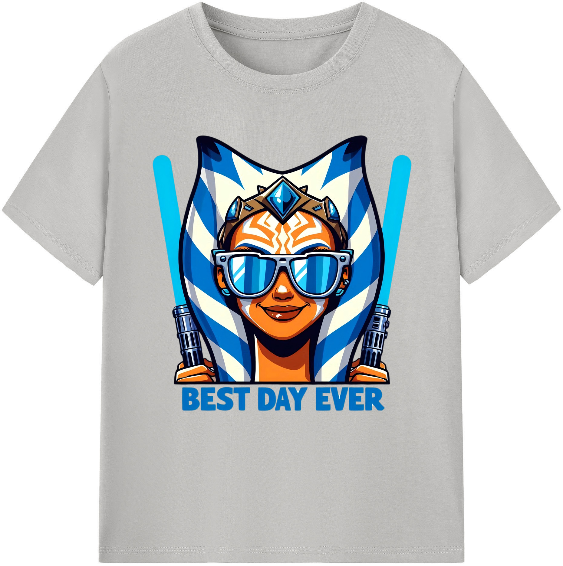 （画像用） スター・ウォーズ Star Wars 綿100％半袖Tシャツ（フロントプリント）