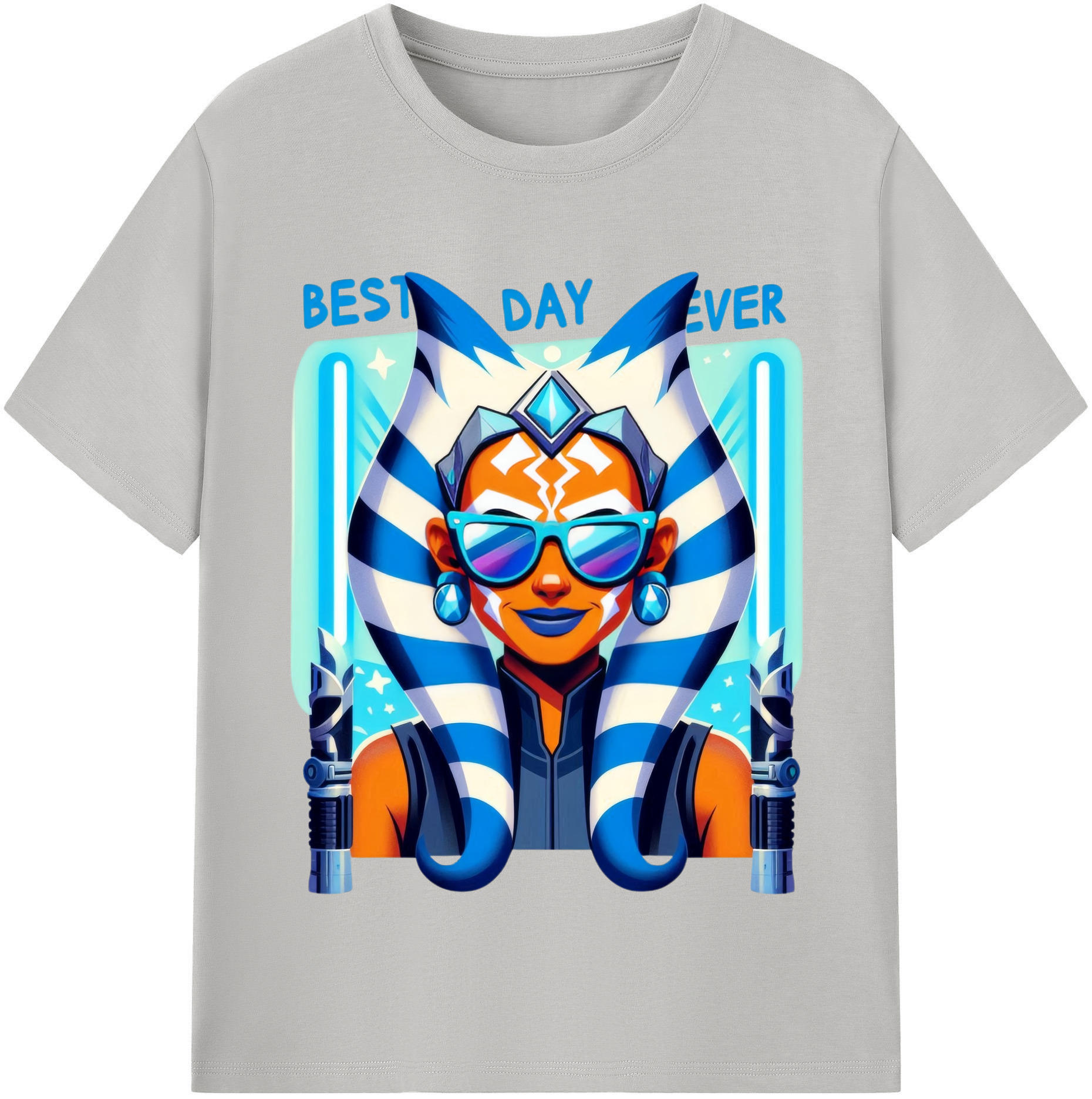 （画像用） スター・ウォーズ Star Wars 綿100％半袖Tシャツ（フロントプリント）