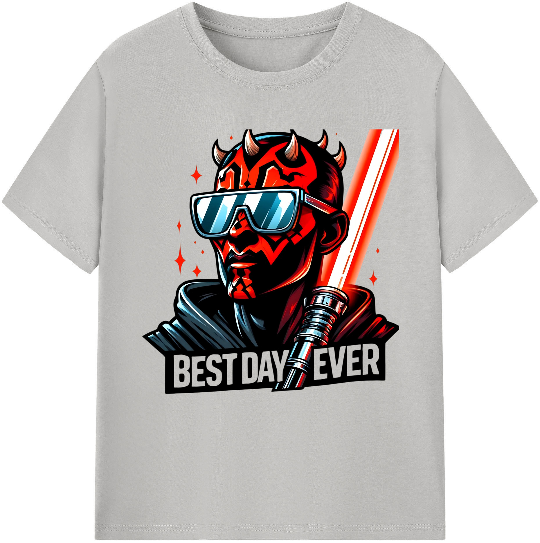（画像用） スター・ウォーズ Star Wars 綿100％半袖Tシャツ（フロントプリント）