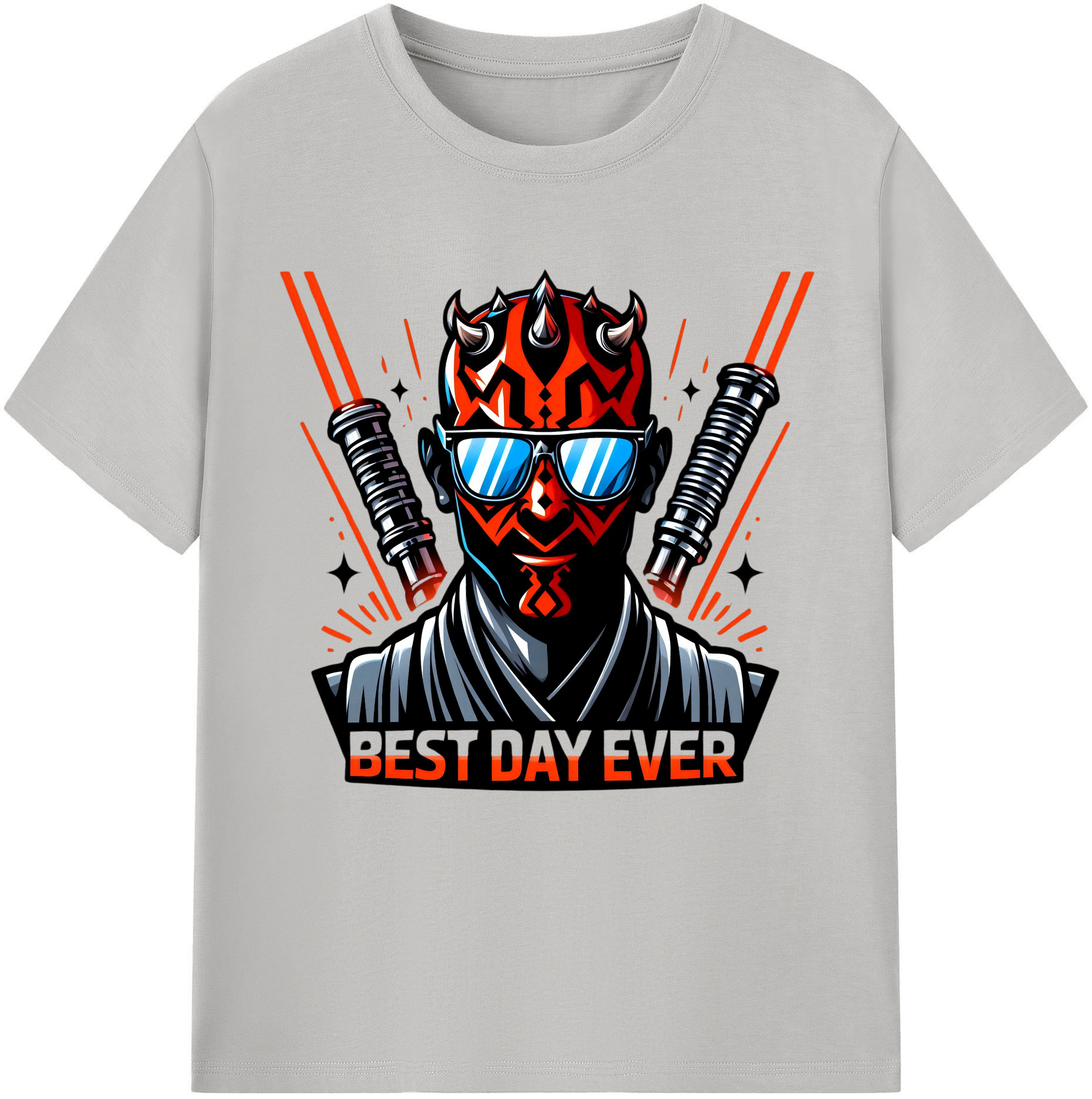（画像用） スター・ウォーズ Star Wars 綿100％半袖Tシャツ（フロントプリント）