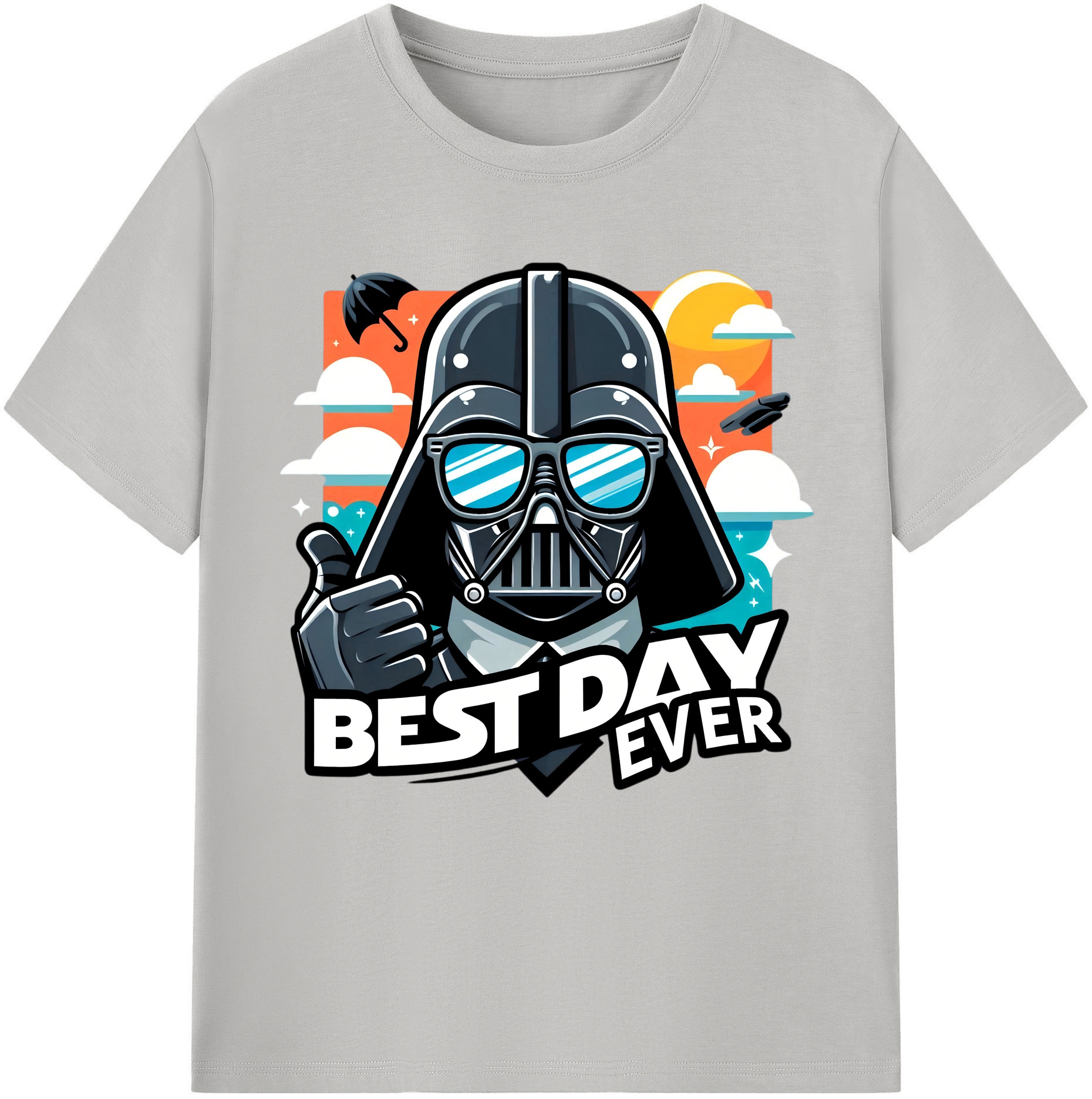 （画像用） スター・ウォーズ Star Wars 綿100％半袖Tシャツ（フロントプリント）