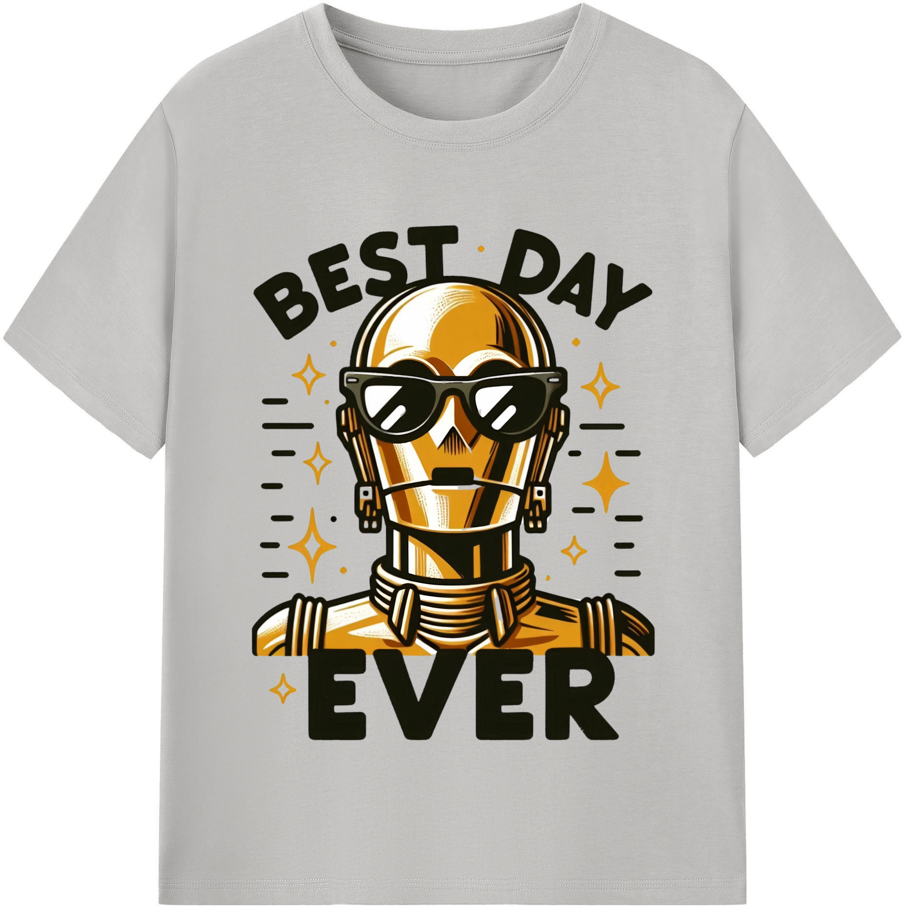 （画像用） スター・ウォーズ Star Wars 綿100％半袖Tシャツ（フロントプリント）