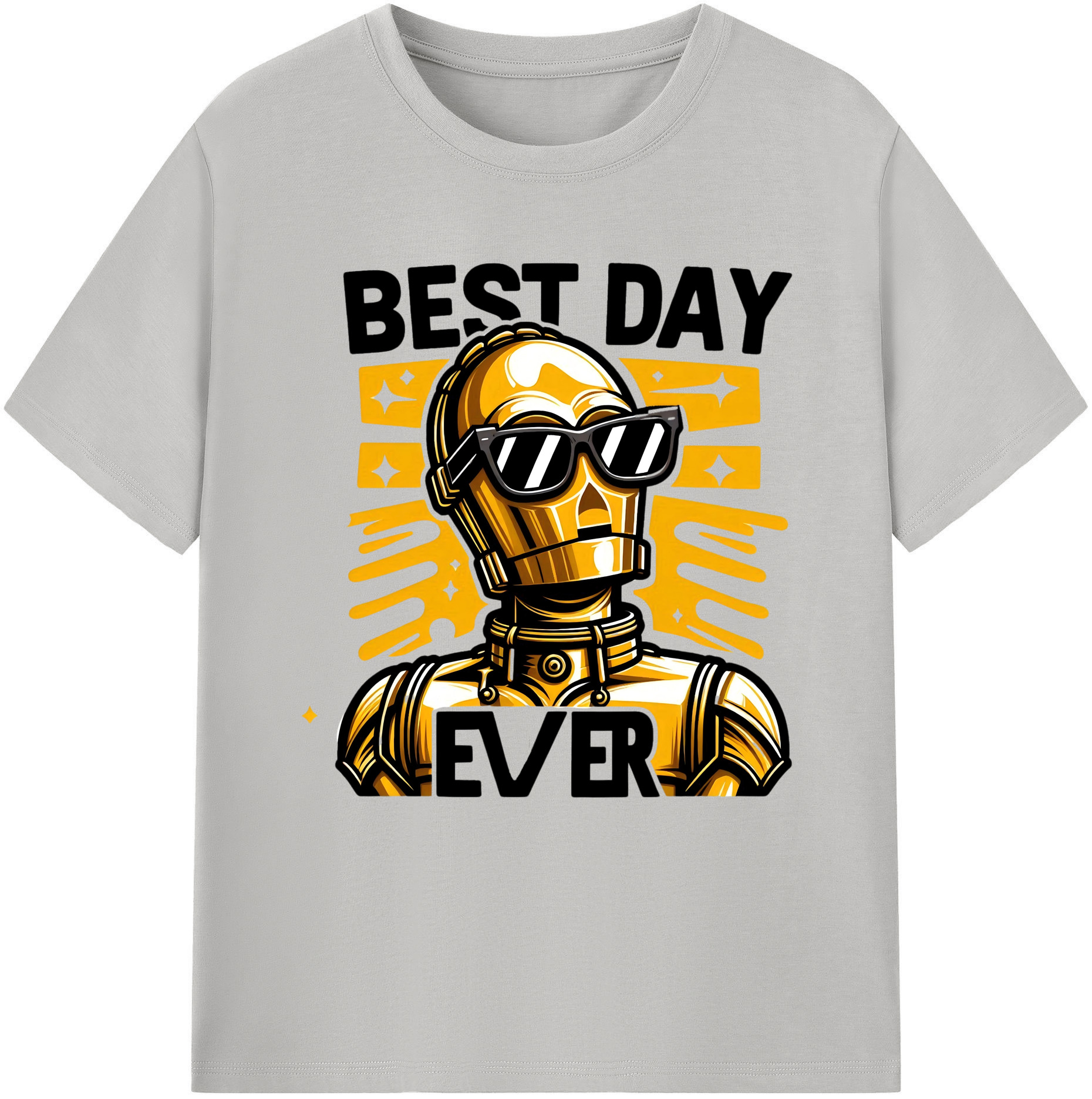 （画像用） スター・ウォーズ Star Wars 綿100％半袖Tシャツ（フロントプリント）