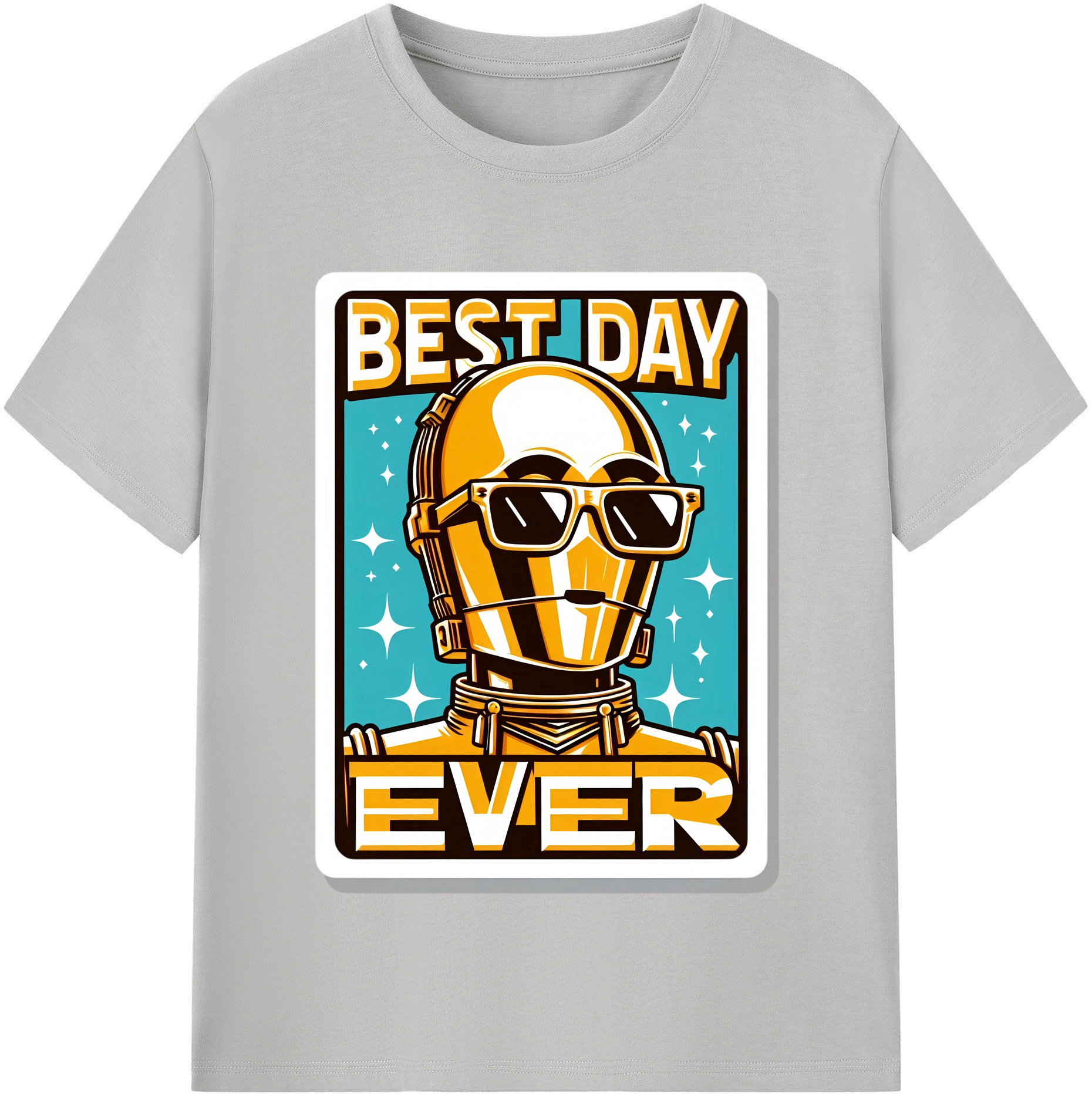 （画像用） スター・ウォーズ Star Wars 綿100％半袖Tシャツ（フロントプリント）