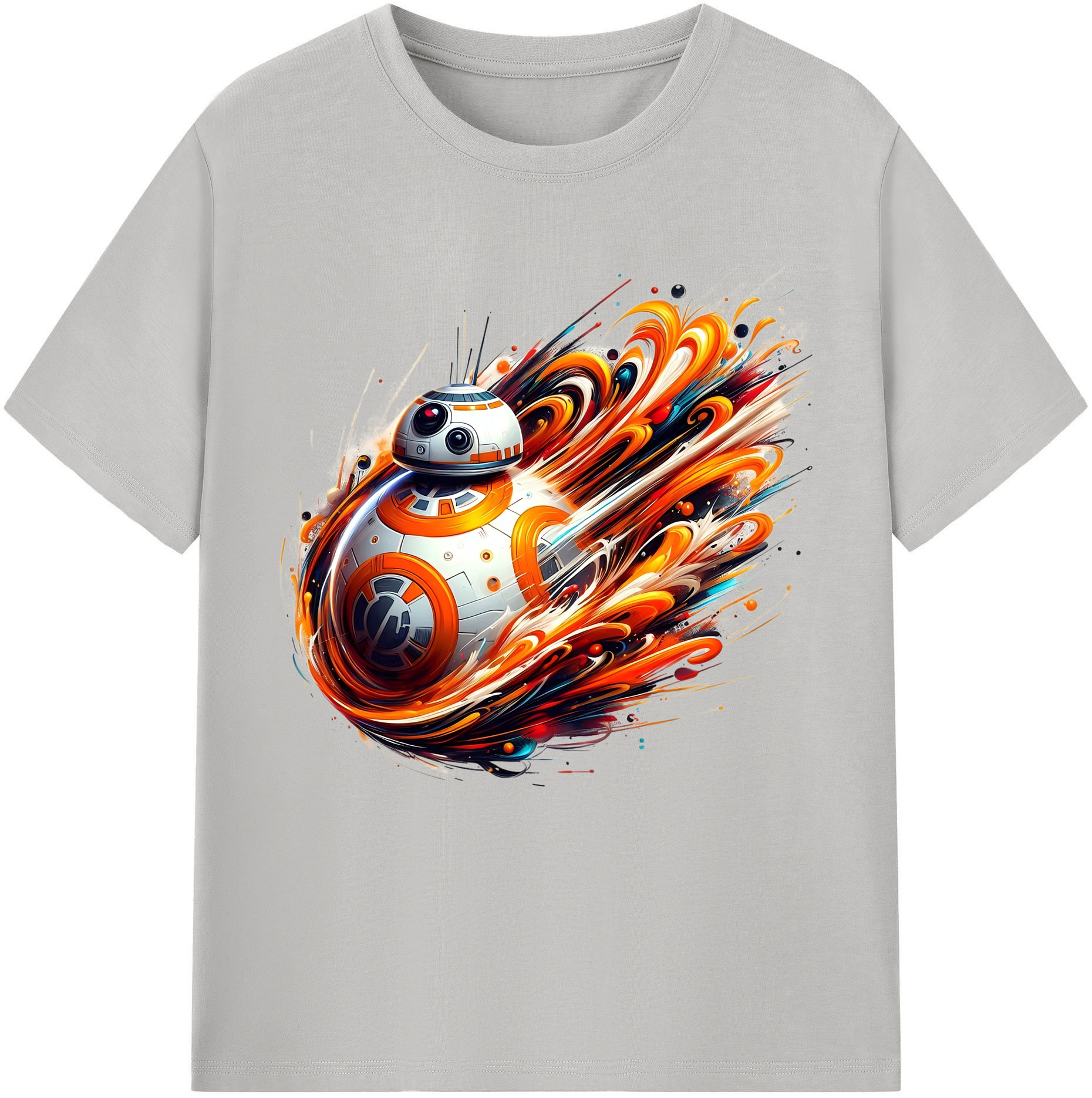 （画像用） スター・ウォーズ Star Wars 綿100％半袖Tシャツ（フロントプリント）