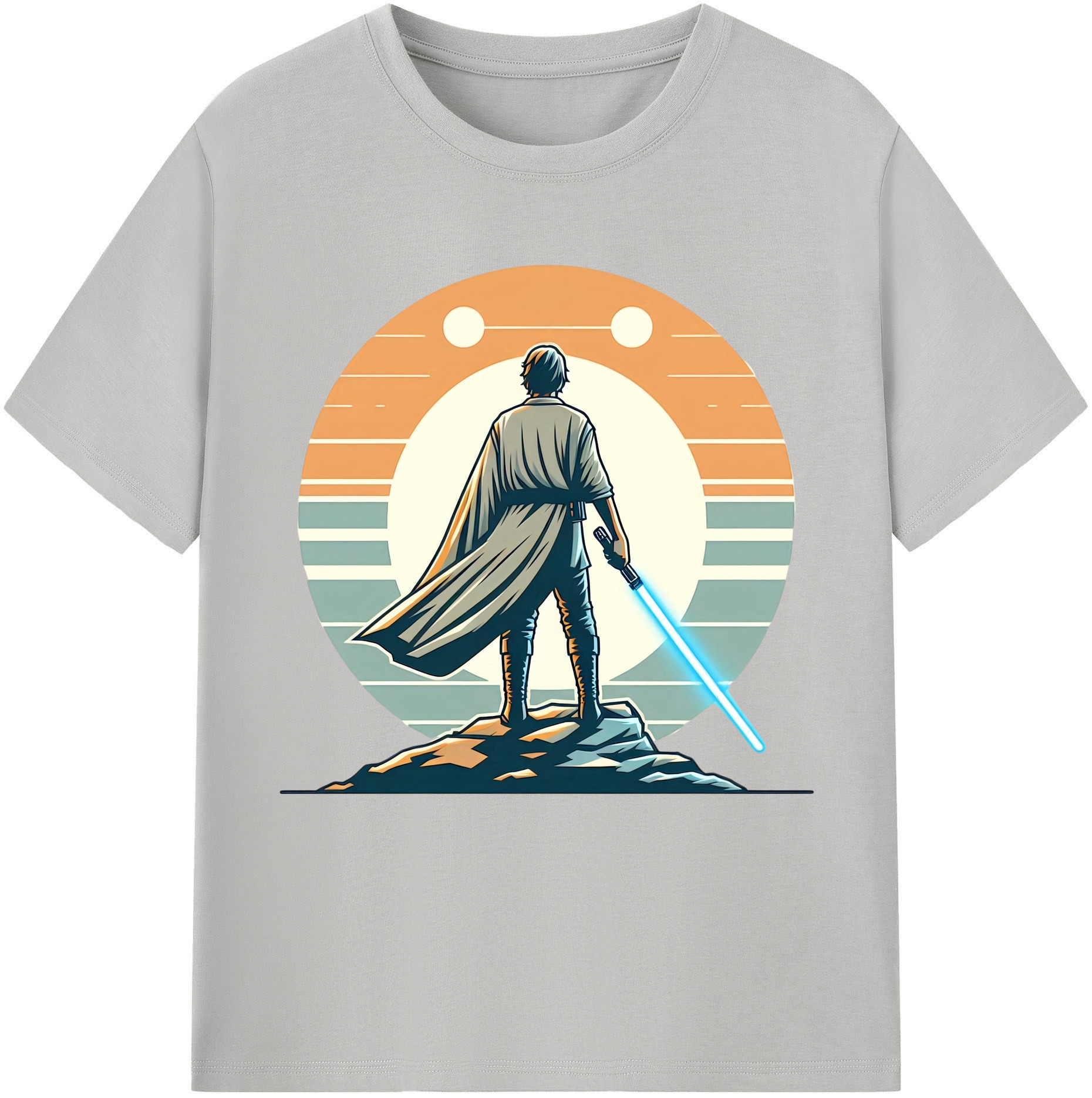 （画像用） スター・ウォーズ Star Wars 綿100％半袖Tシャツ（フロントプリント）