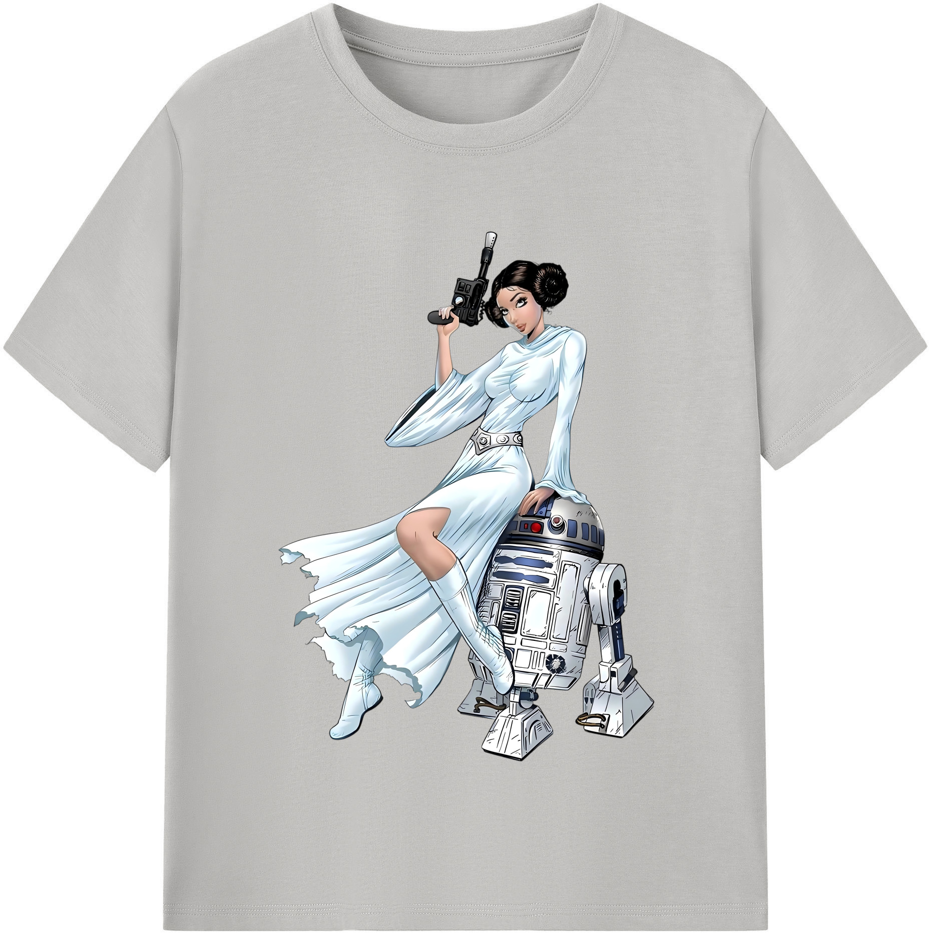 （画像用） スター・ウォーズ Star Wars 綿100％半袖Tシャツ（フロントプリント）