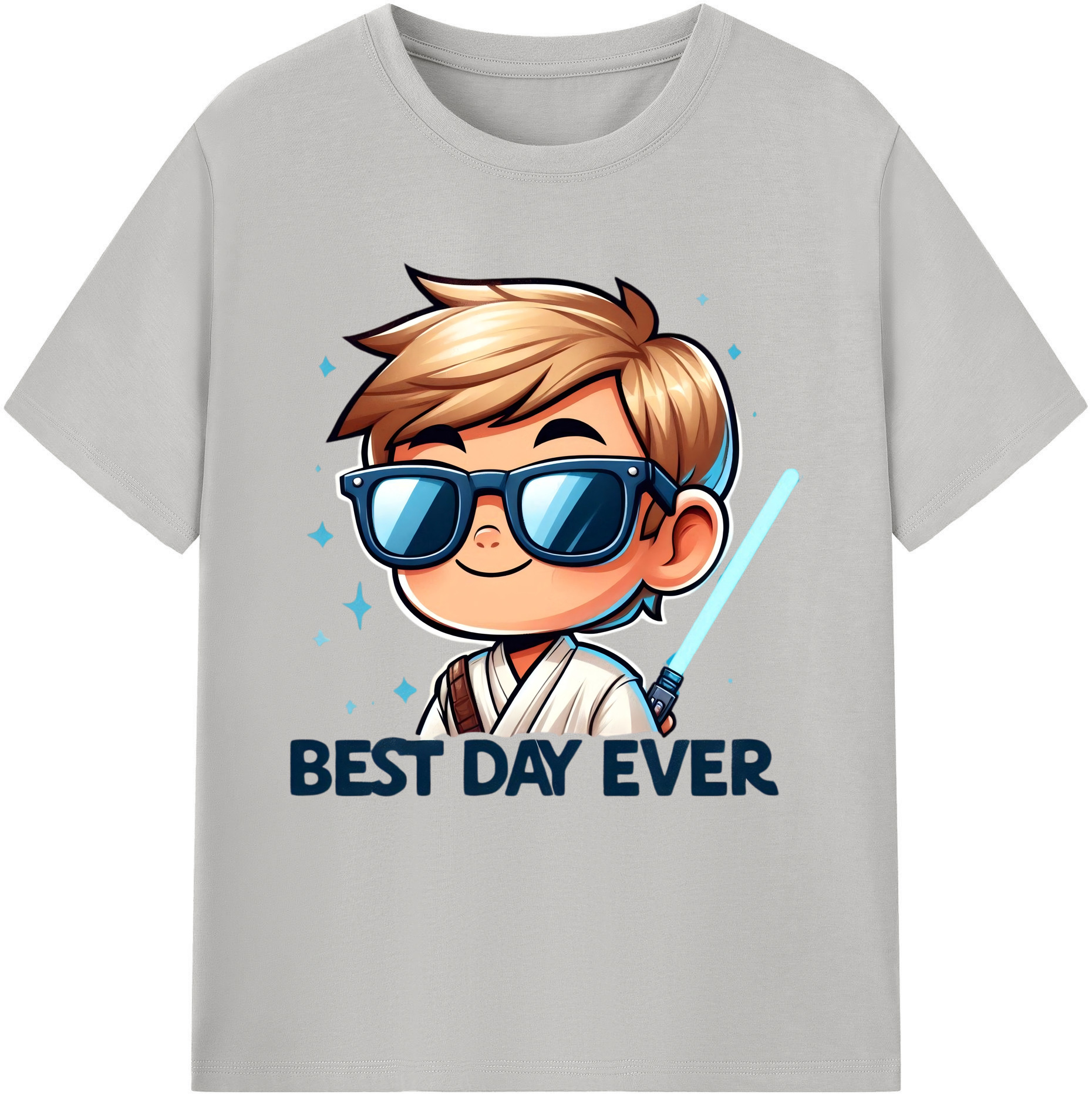 （画像用） スター・ウォーズ Star Wars 綿100％半袖Tシャツ（フロントプリント）