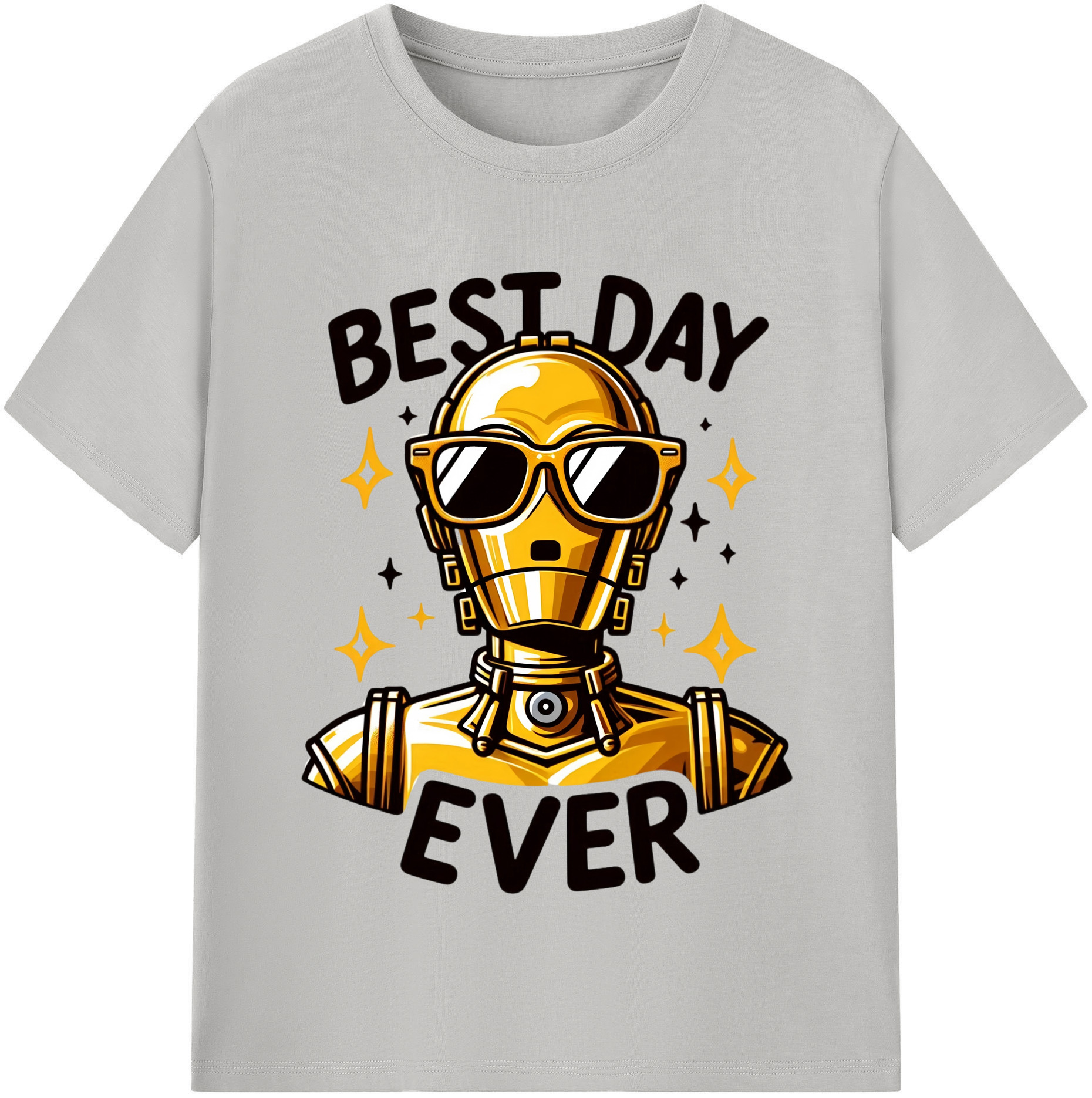 （画像用） スター・ウォーズ Star Wars 綿100％半袖Tシャツ（フロントプリント）