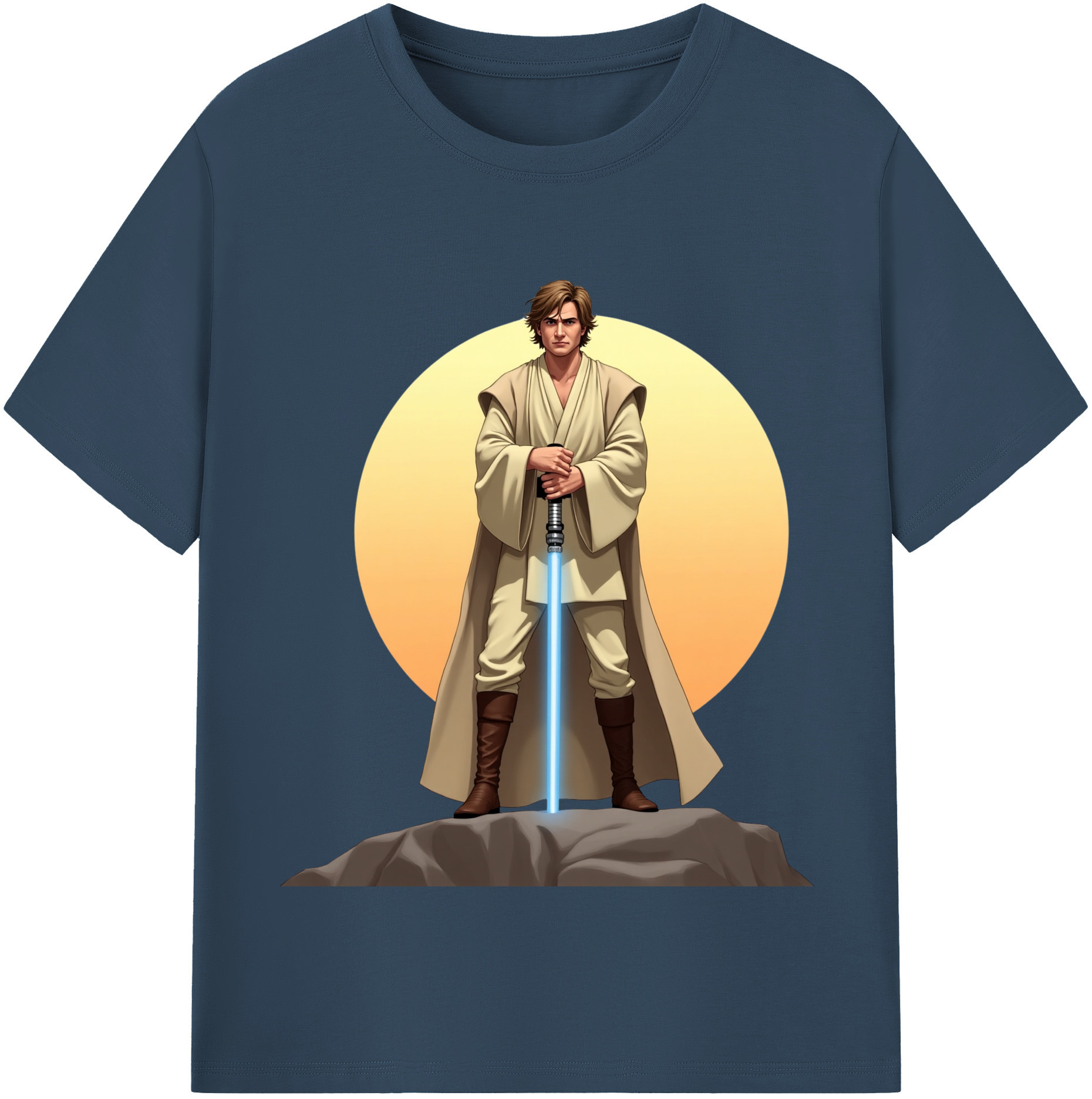 （画像用） スター・ウォーズ Star Wars 綿100％半袖Tシャツ（フロントプリント）