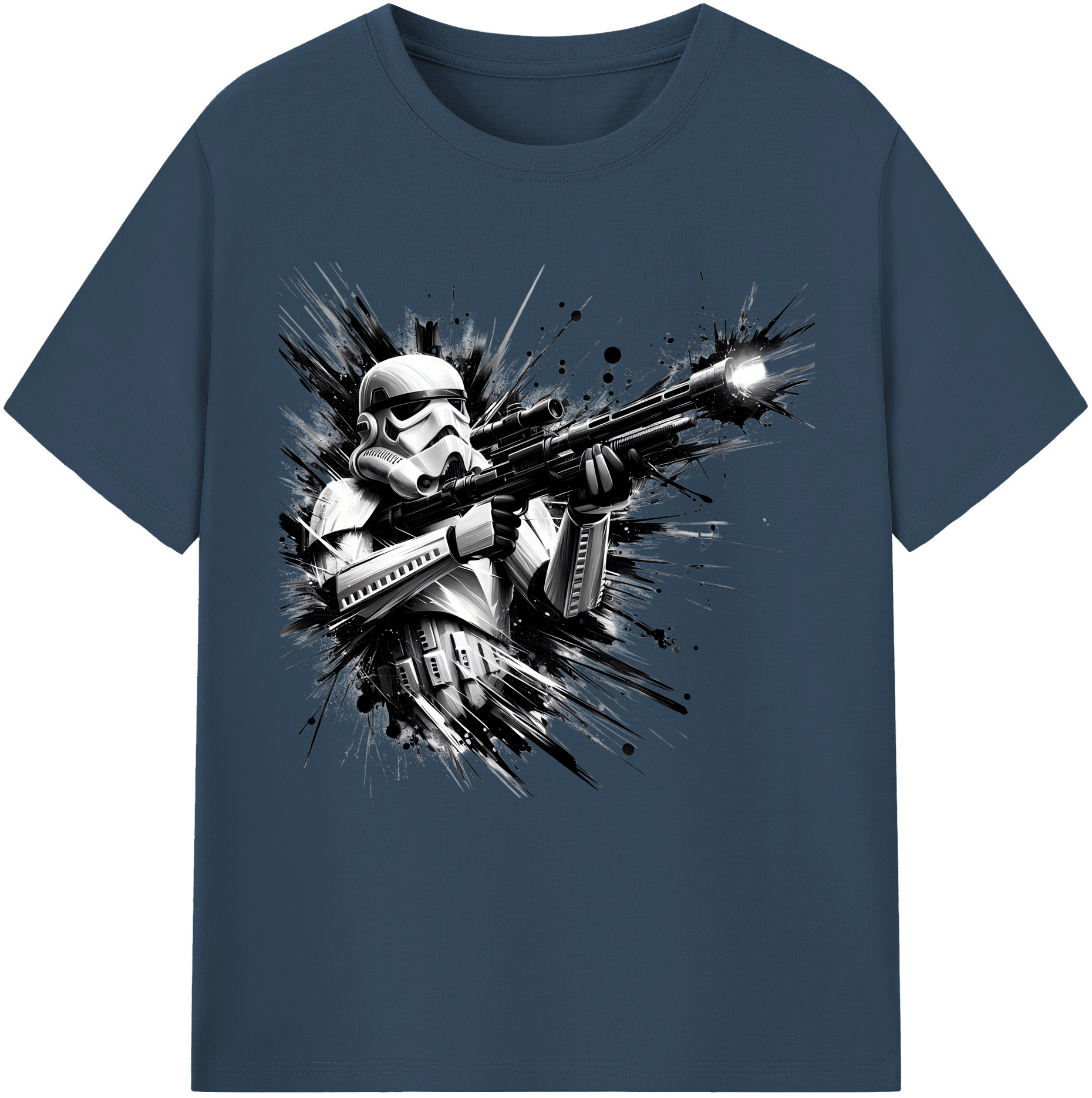 （画像用） スター・ウォーズ Star Wars 綿100％半袖Tシャツ（フロントプリント）