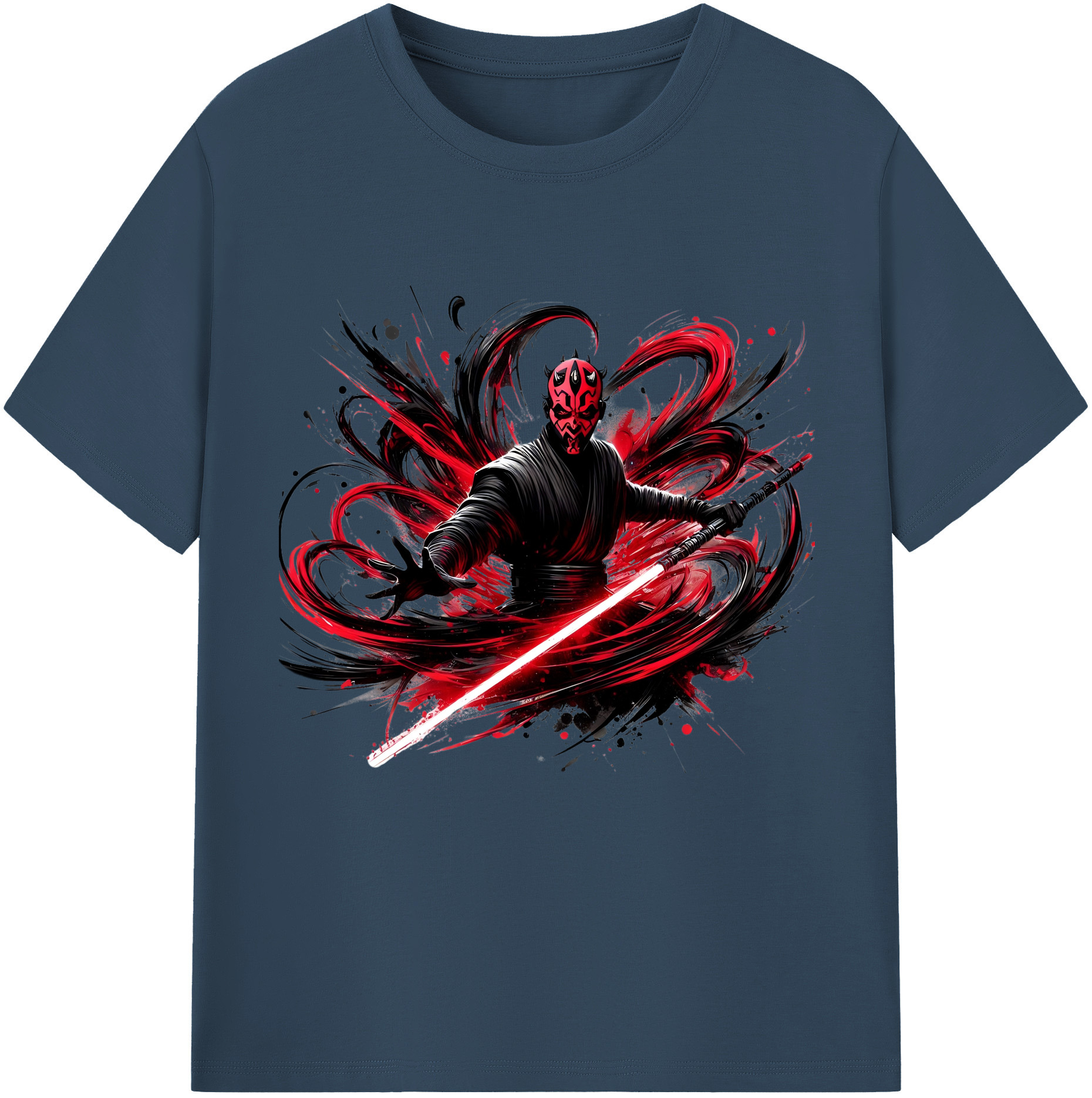 （画像用） スター・ウォーズ Star Wars 綿100％半袖Tシャツ（フロントプリント）