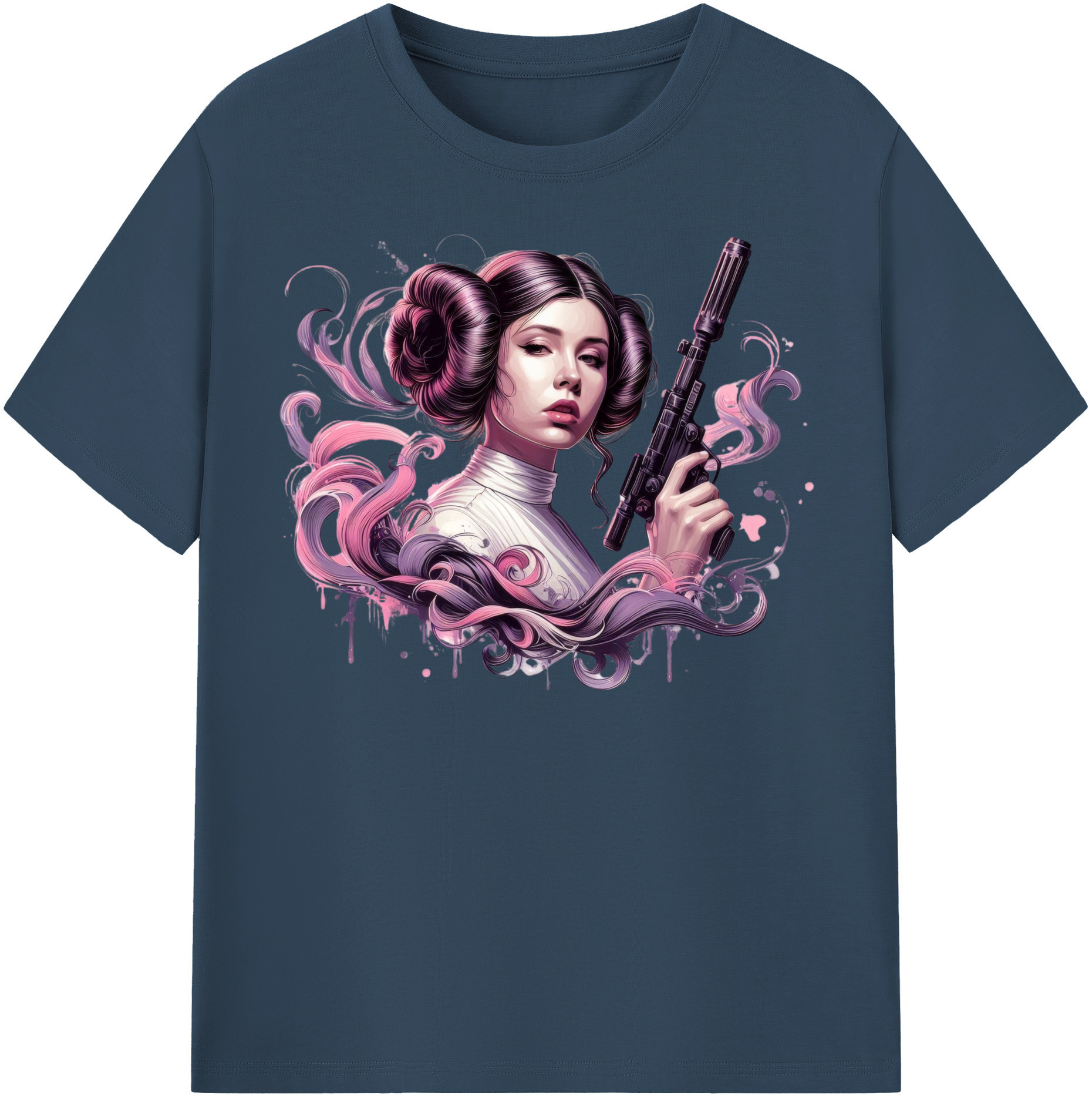 （画像用） スター・ウォーズ Star Wars 綿100％半袖Tシャツ（フロントプリント）