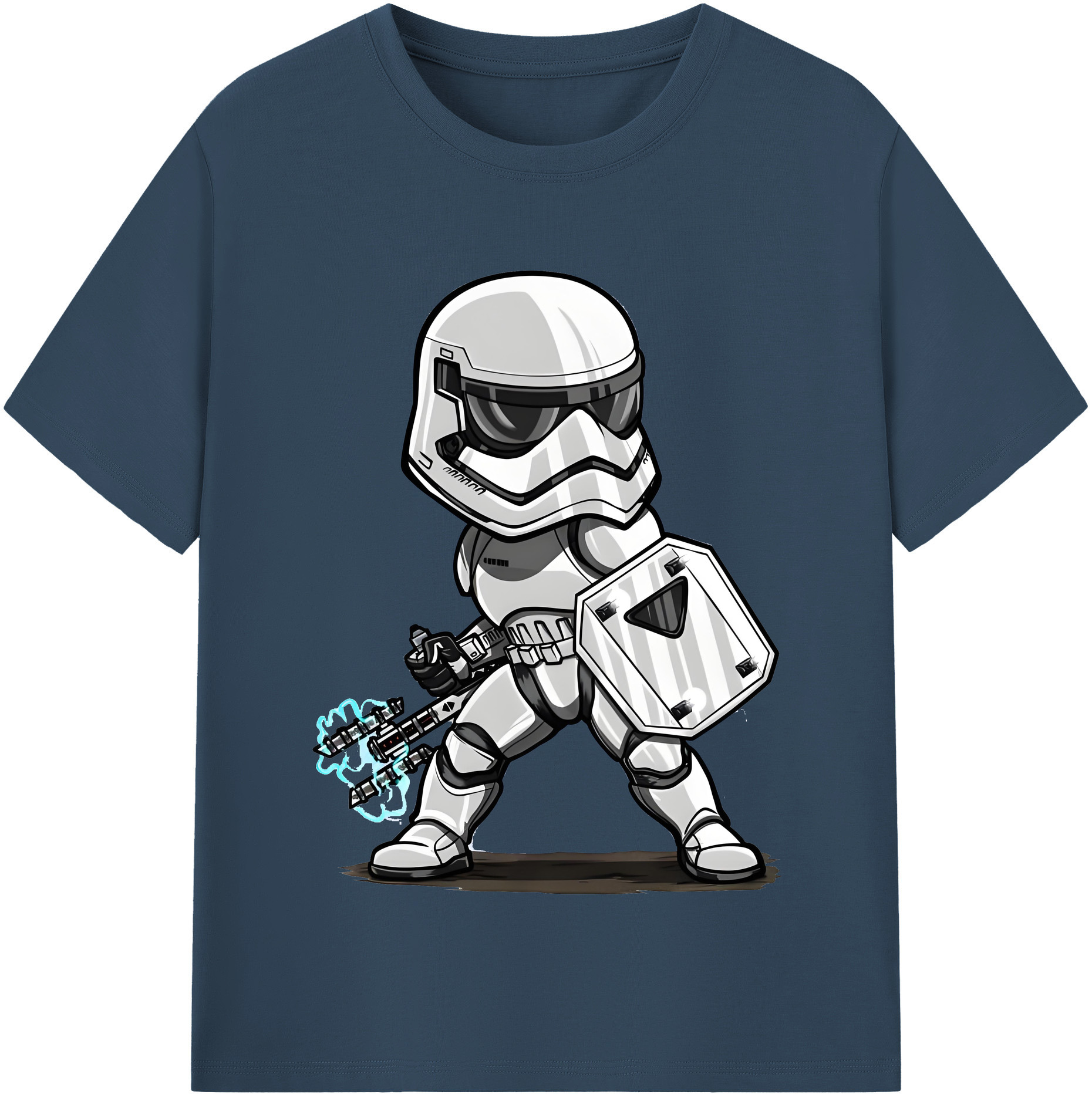（画像用） スター・ウォーズ Star Wars 綿100％半袖Tシャツ（フロントプリント）