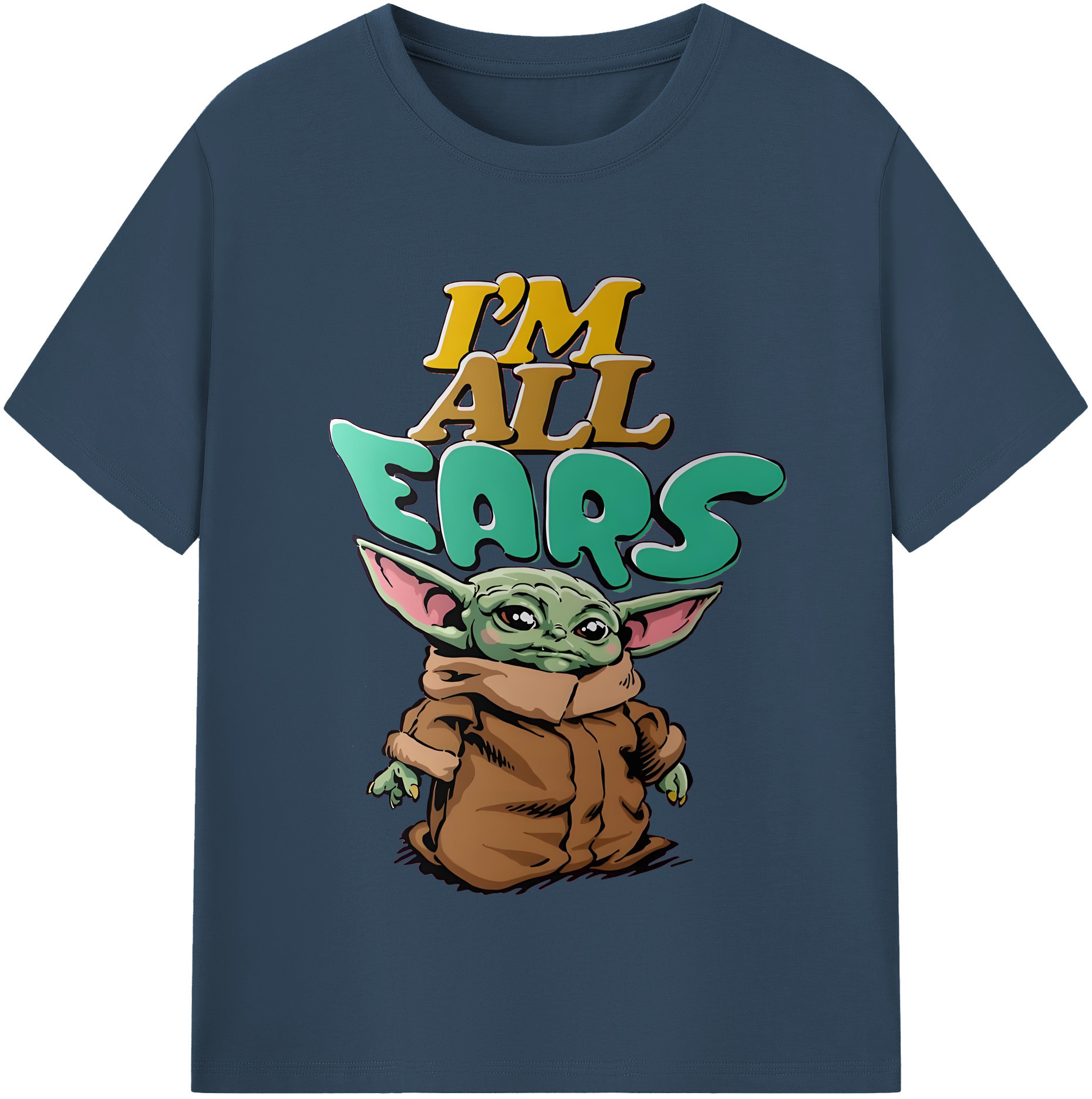 （画像用） スター・ウォーズ Star Wars 綿100％半袖Tシャツ（フロントプリント）