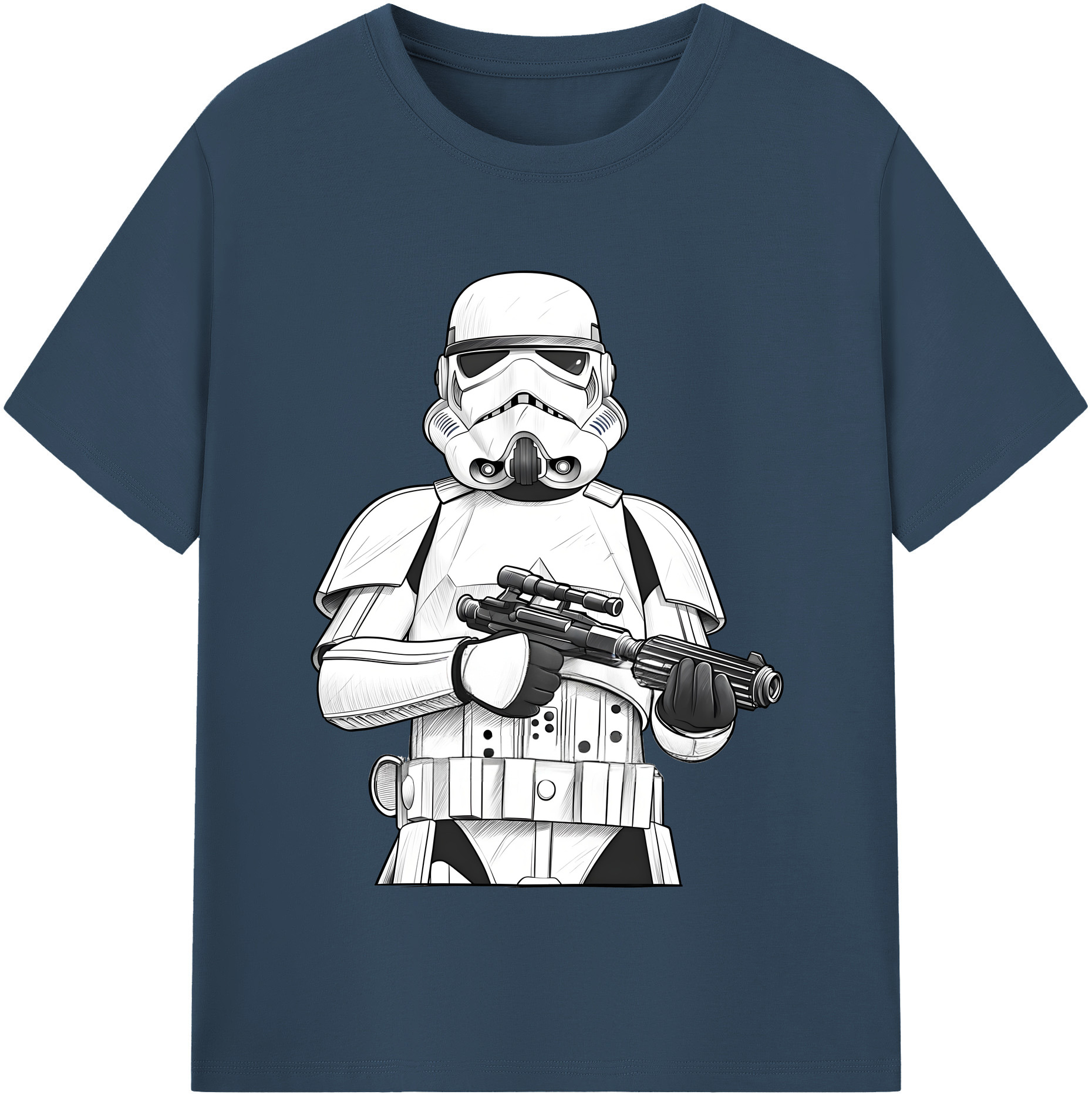 （画像用） スター・ウォーズ Star Wars 綿100％半袖Tシャツ（フロントプリント）