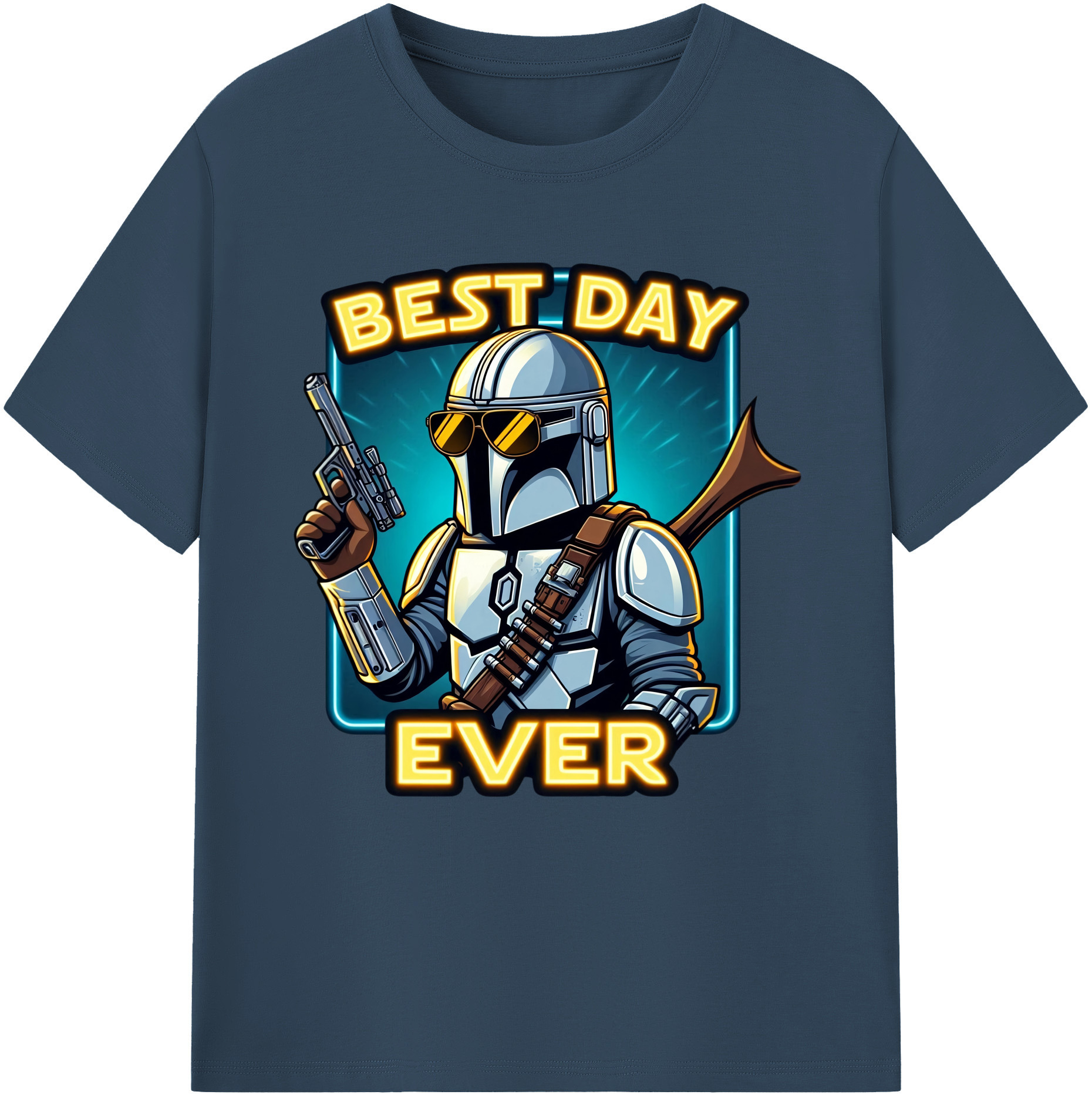 （画像用） スター・ウォーズ Star Wars 綿100％半袖Tシャツ（フロントプリント）
