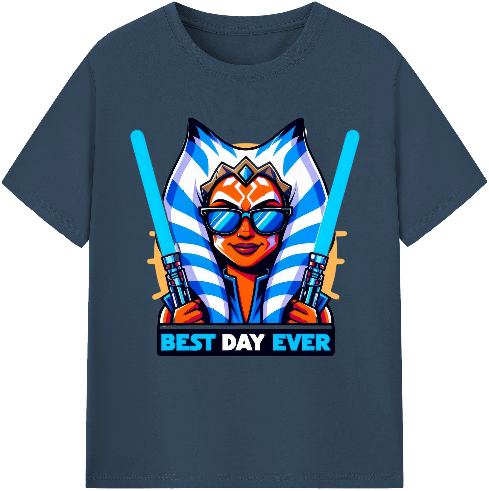 （画像用） スター・ウォーズ Star Wars 綿100％半袖Tシャツ（フロントプリント）