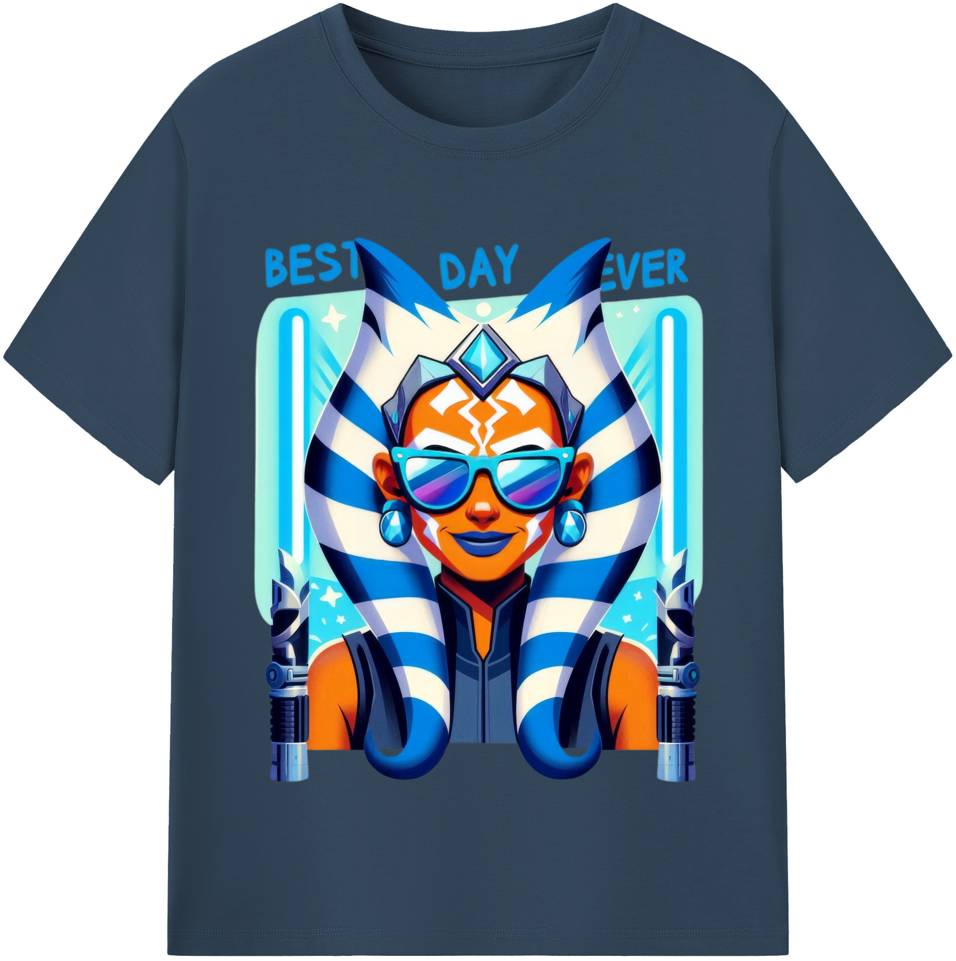 （画像用） スター・ウォーズ Star Wars 綿100％半袖Tシャツ（フロントプリント）