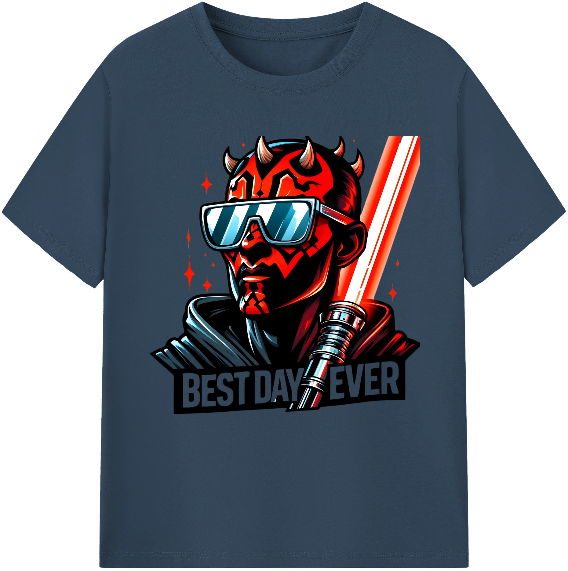 （画像用） スター・ウォーズ Star Wars 綿100％半袖Tシャツ（フロントプリント）