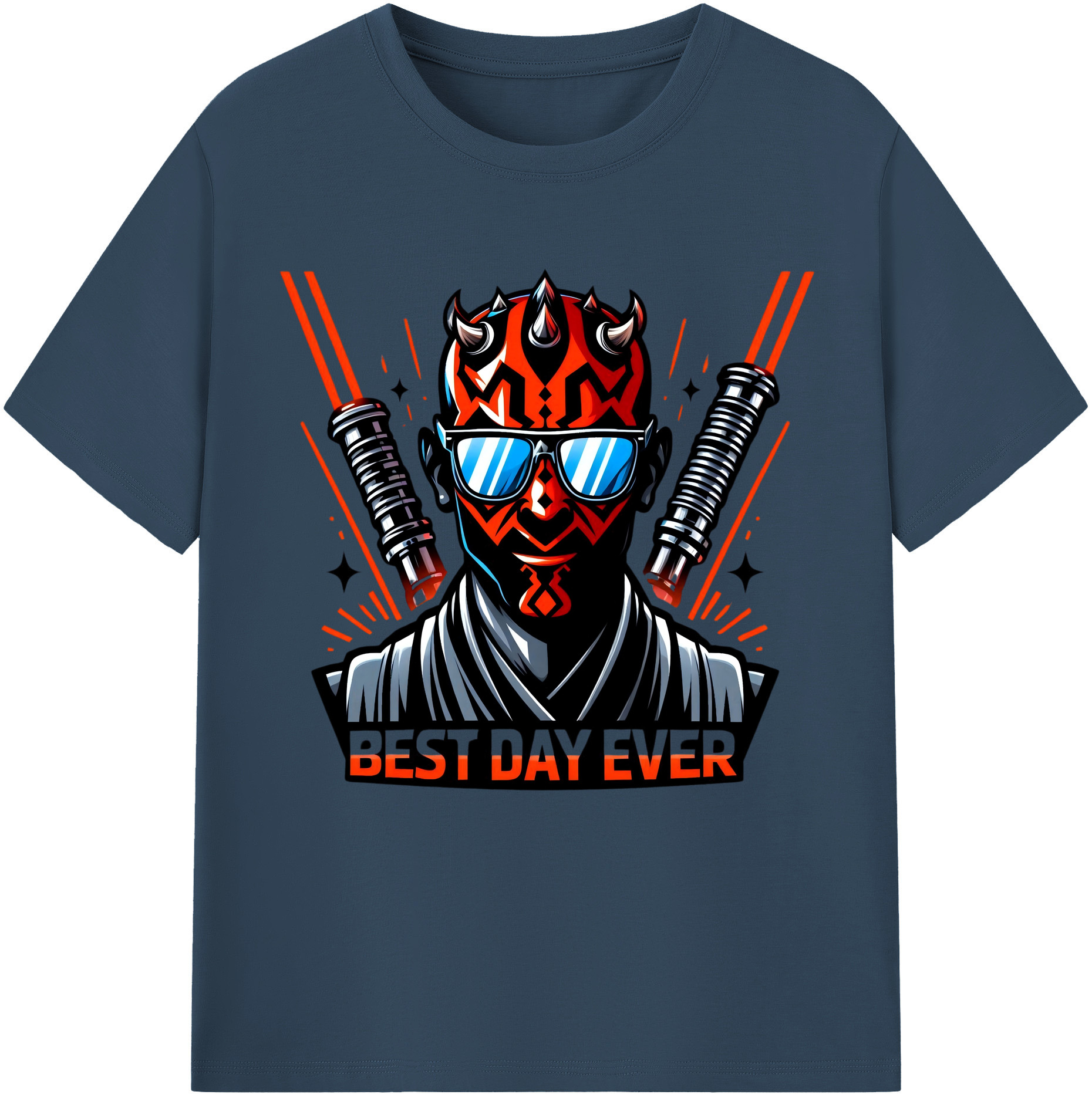 （画像用） スター・ウォーズ Star Wars 綿100％半袖Tシャツ（フロントプリント）