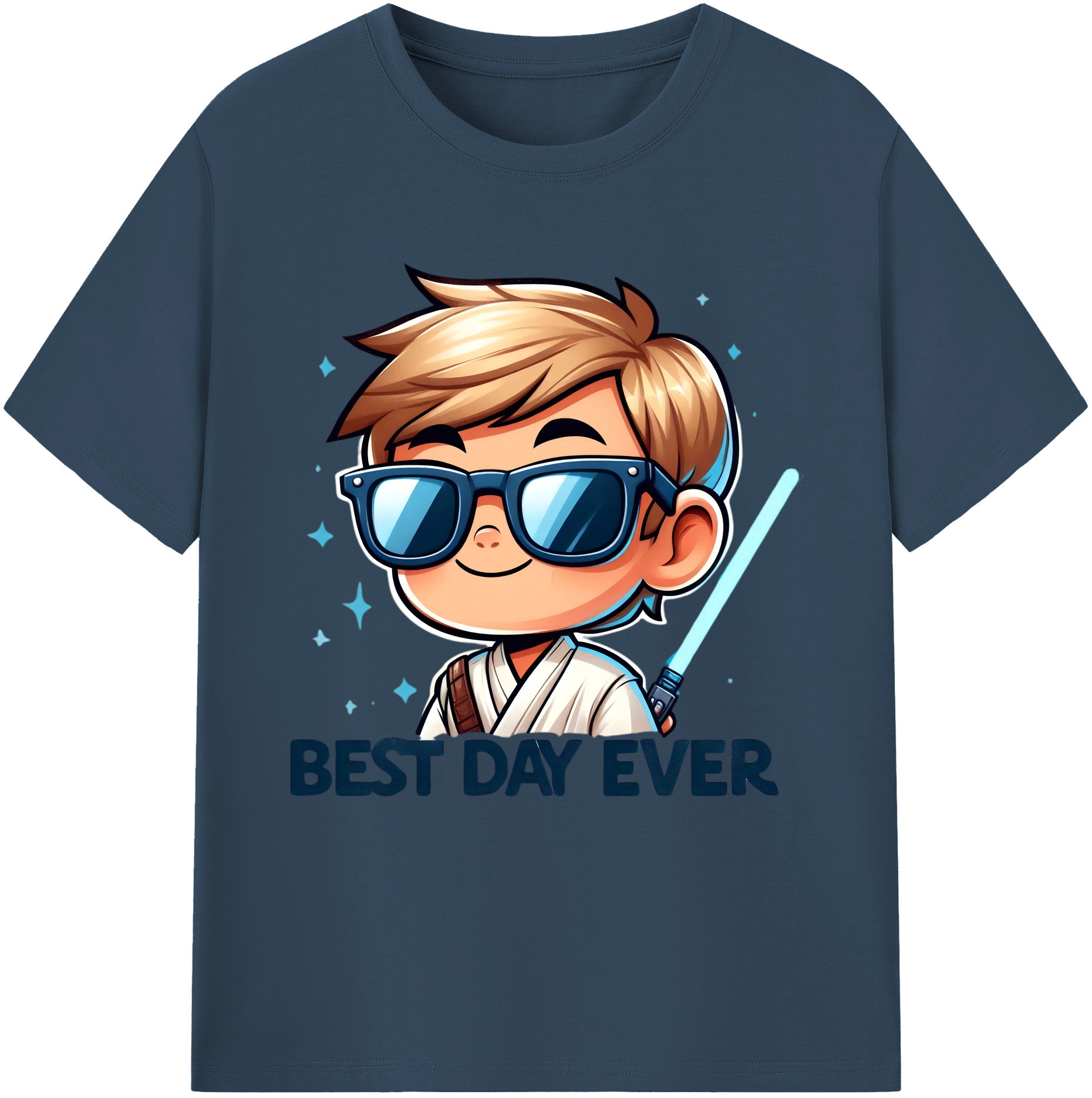（画像用） スター・ウォーズ Star Wars 綿100％半袖Tシャツ（フロントプリント）