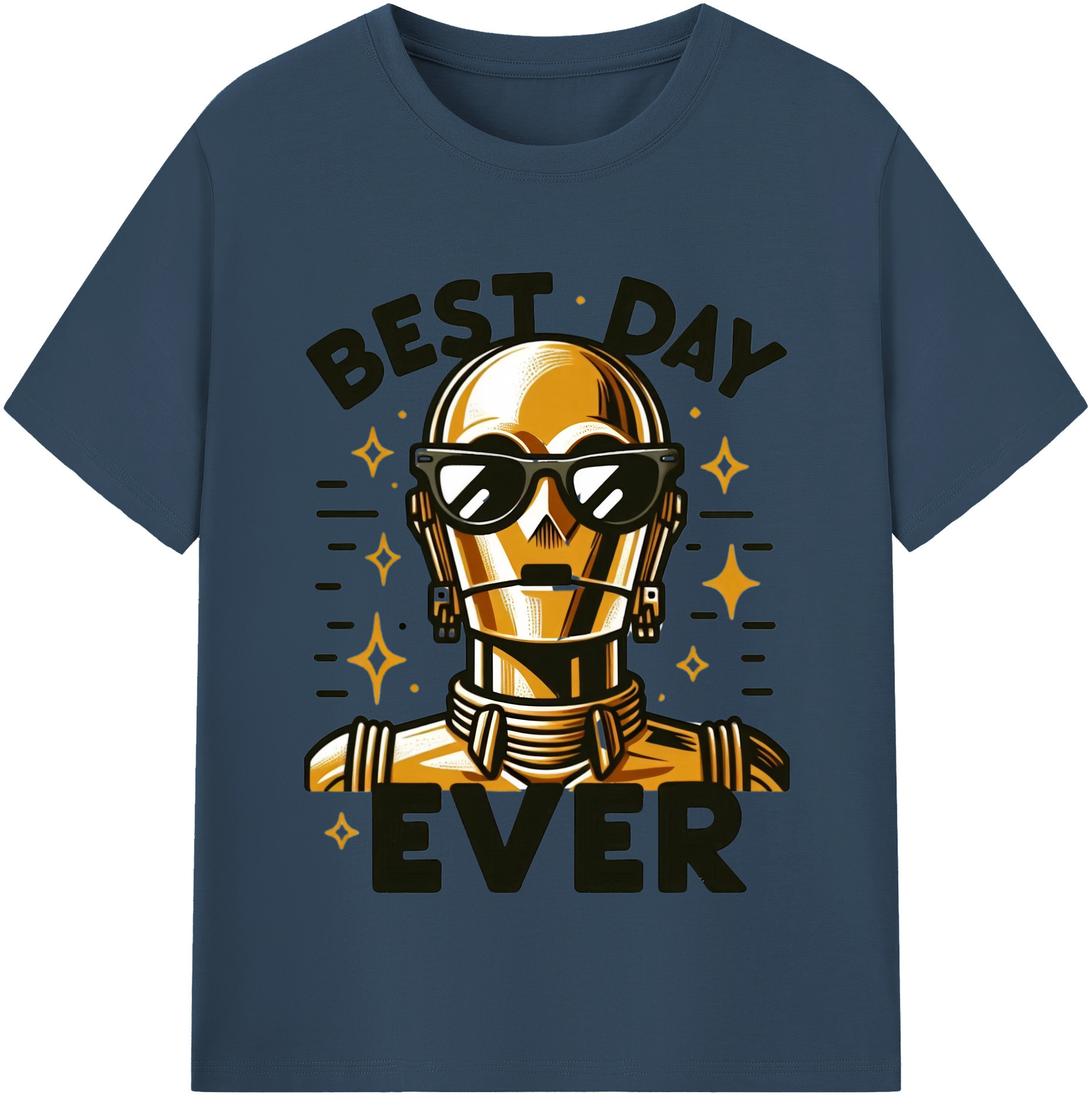 （画像用） スター・ウォーズ Star Wars 綿100％半袖Tシャツ（フロントプリント）