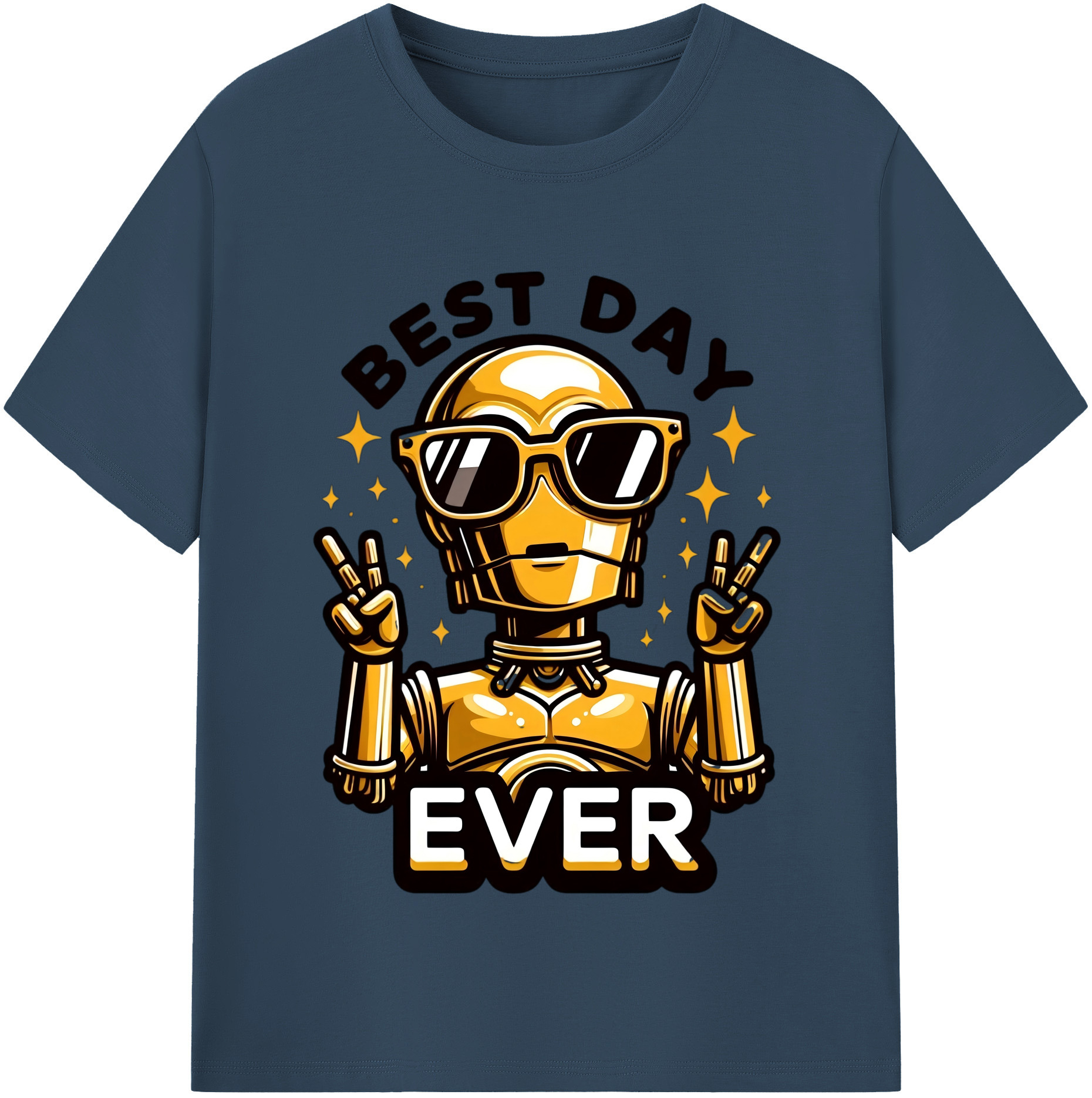 （画像用） スター・ウォーズ Star Wars 綿100％半袖Tシャツ（フロントプリント）