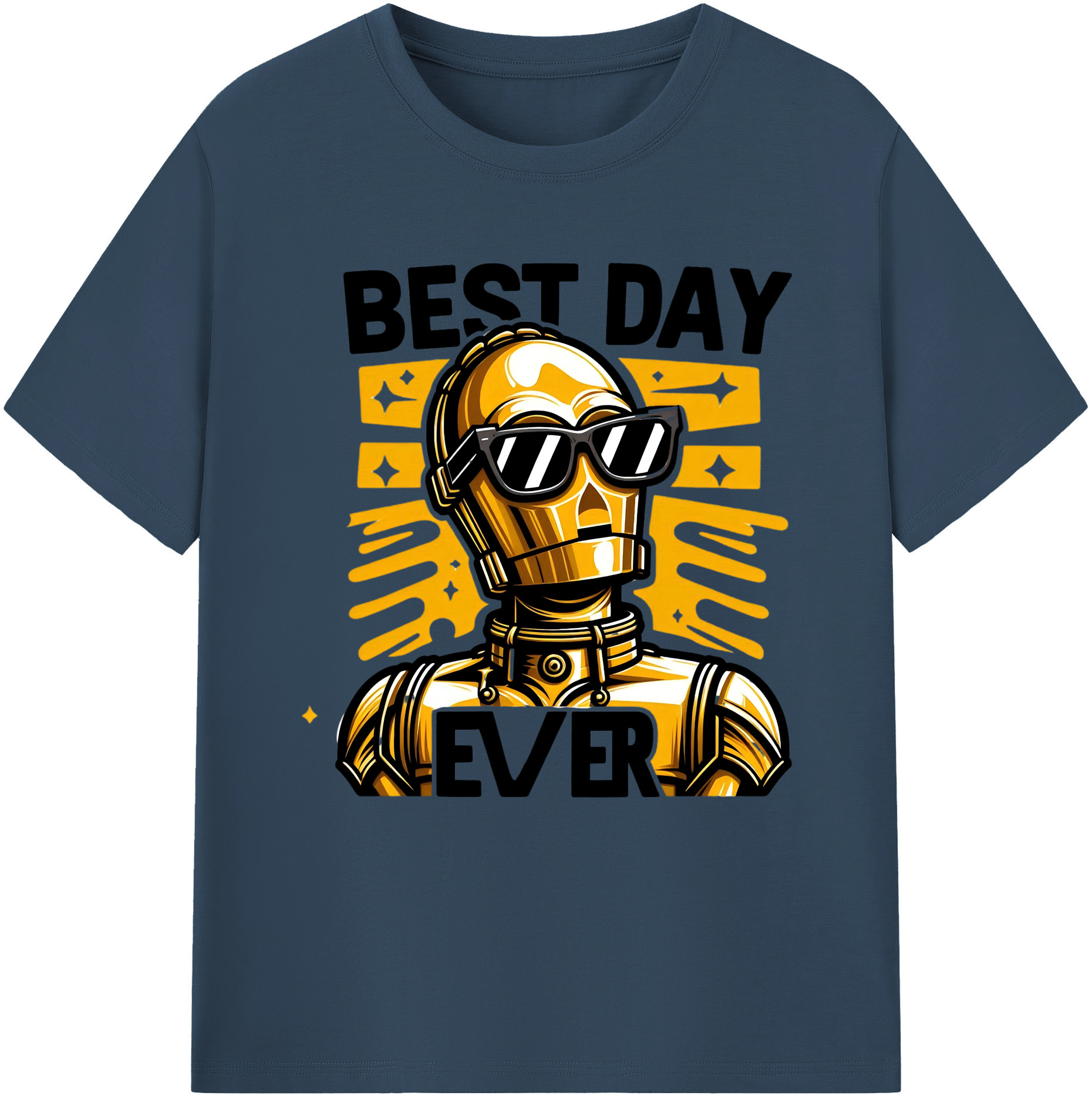（画像用） スター・ウォーズ Star Wars 綿100％半袖Tシャツ（フロントプリント）