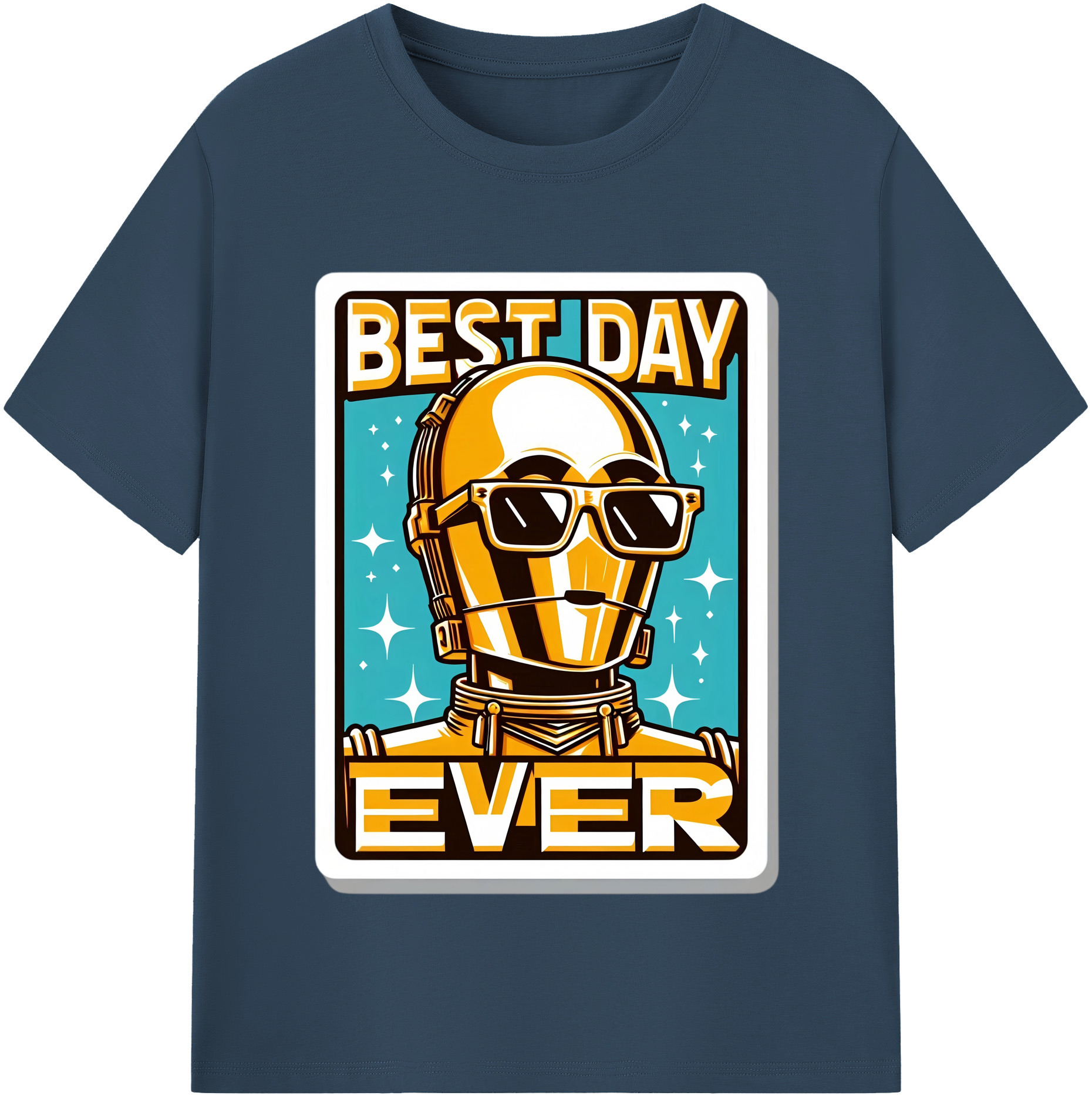 （画像用） スター・ウォーズ Star Wars 綿100％半袖Tシャツ（フロントプリント）