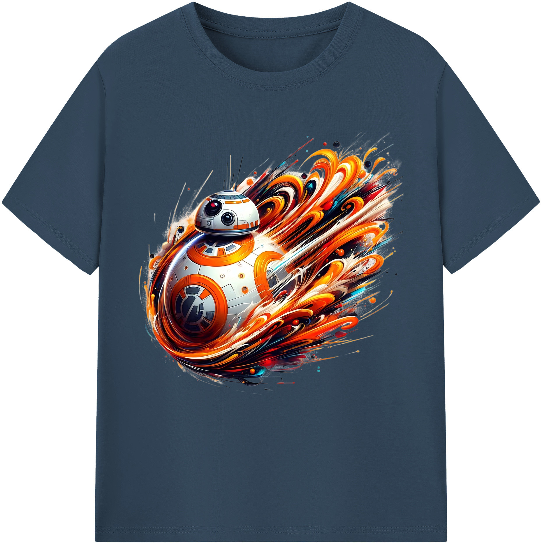 （画像用） スター・ウォーズ Star Wars 綿100％半袖Tシャツ（フロントプリント）