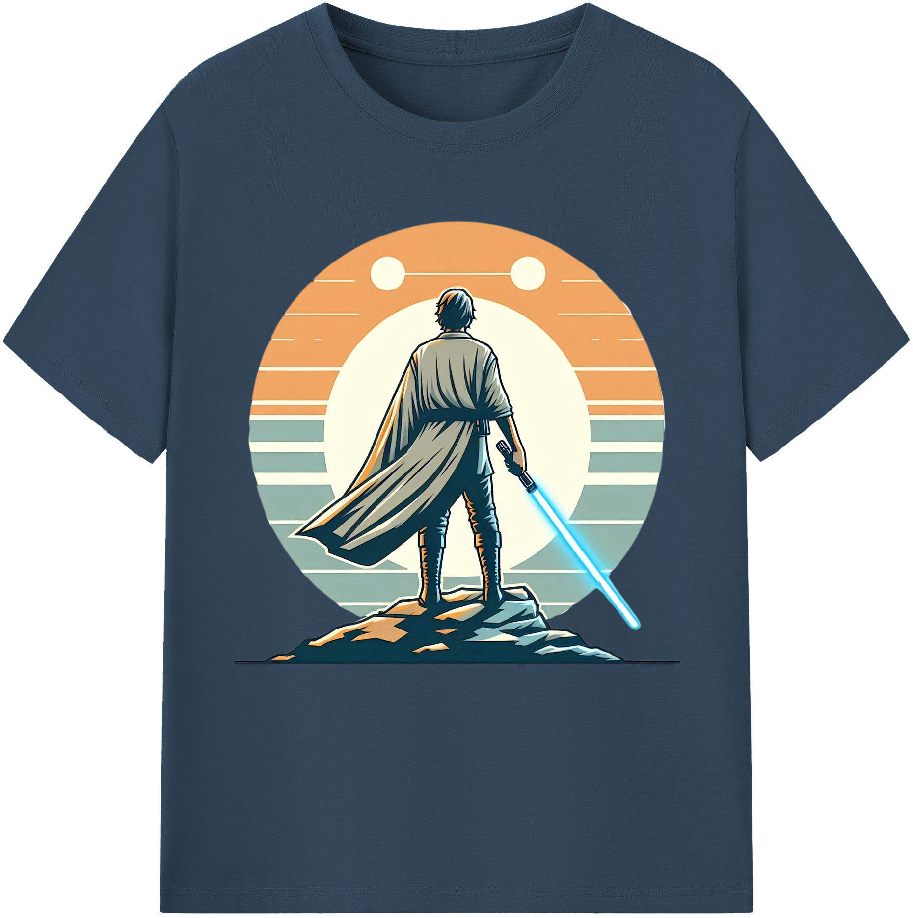 （画像用） スター・ウォーズ Star Wars 綿100％半袖Tシャツ（フロントプリント）