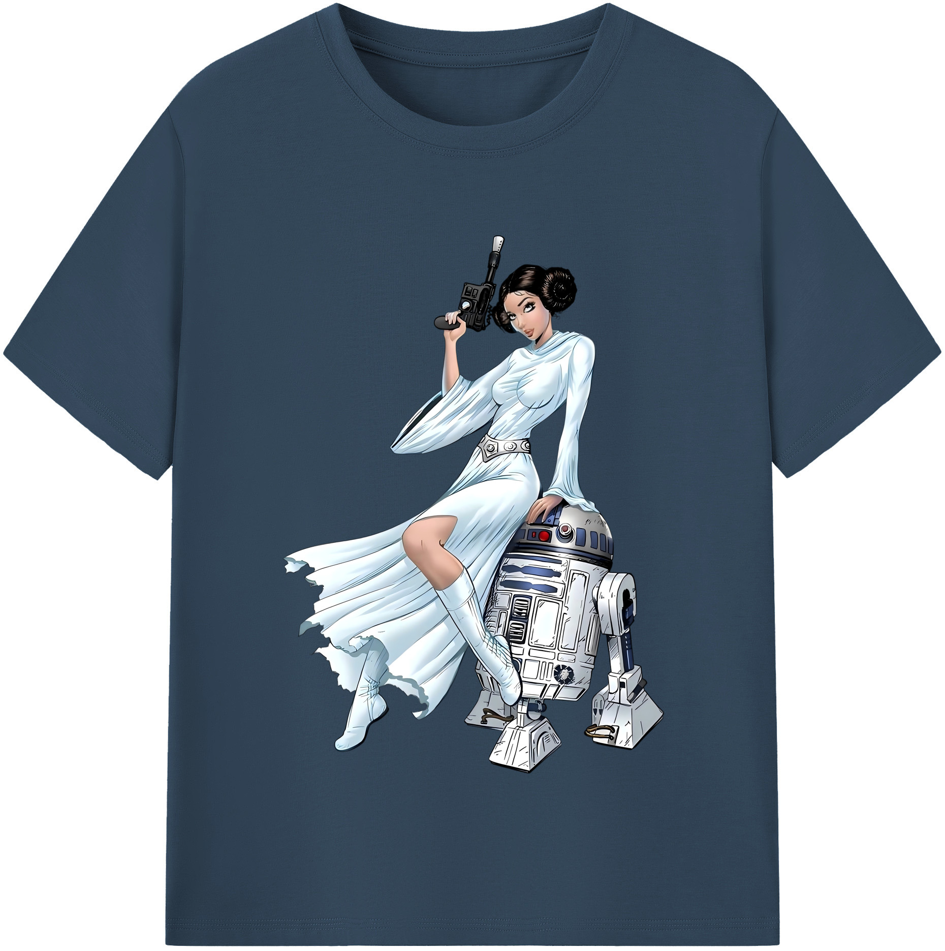（画像用） スター・ウォーズ Star Wars 綿100％半袖Tシャツ（フロントプリント）