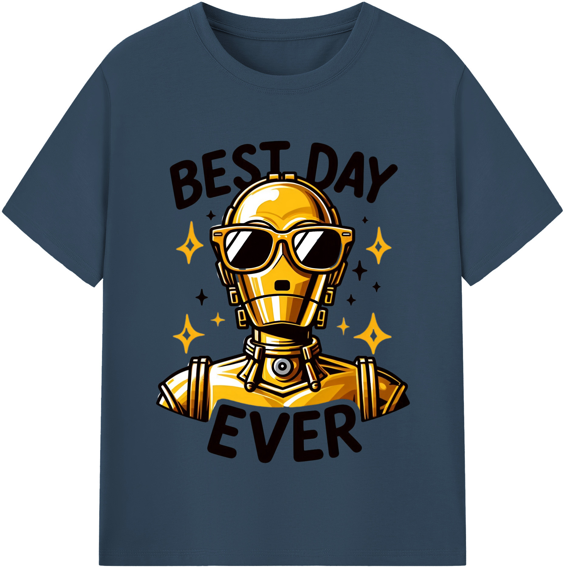 （画像用） スター・ウォーズ Star Wars 綿100％半袖Tシャツ（フロントプリント）