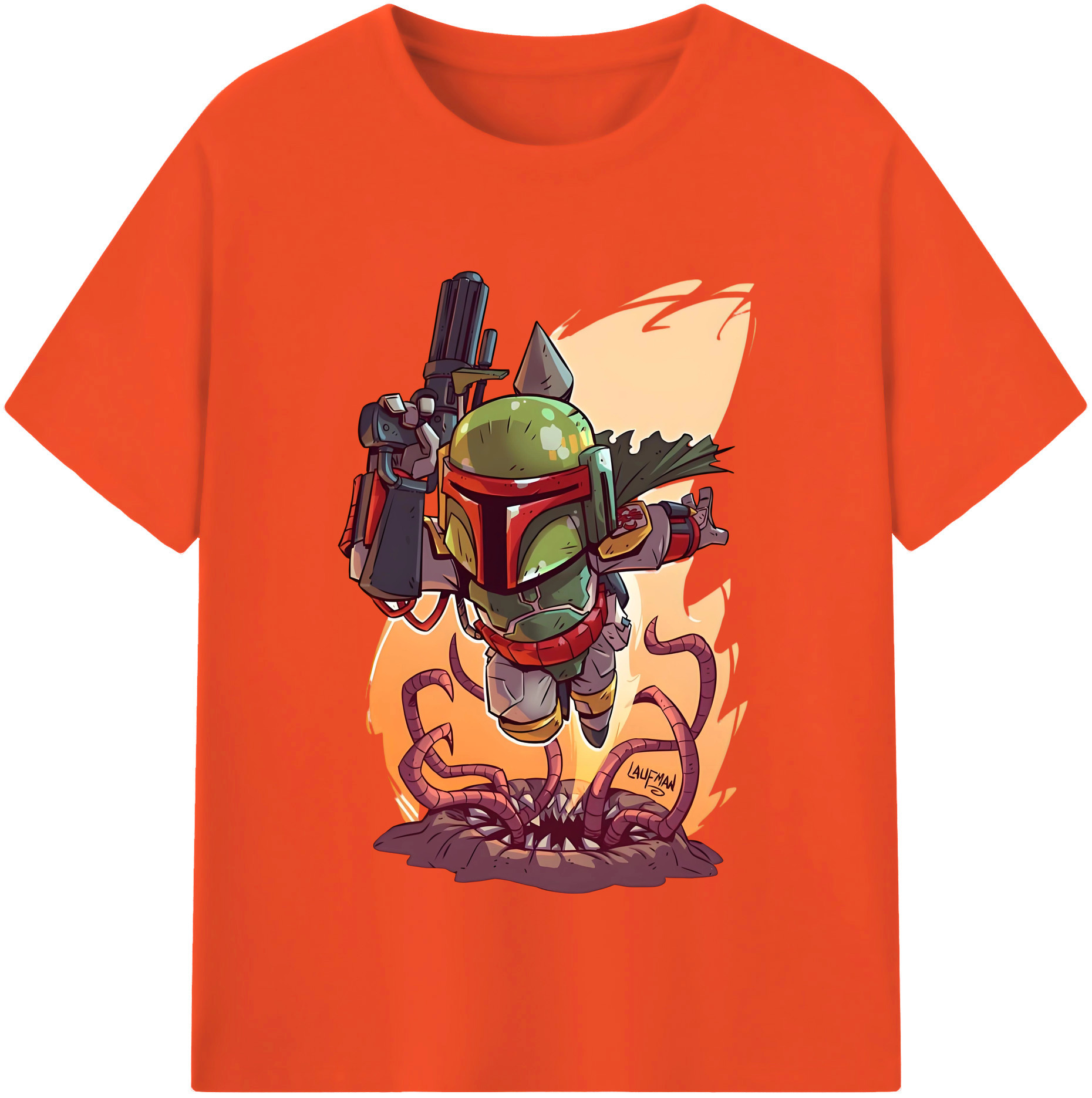 （画像用） スター・ウォーズ Star Wars 綿100％半袖Tシャツ（フロントプリント）