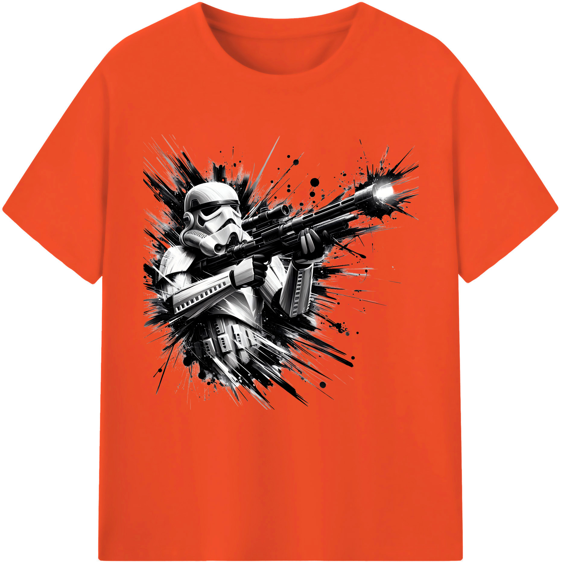 （画像用） スター・ウォーズ Star Wars 綿100％半袖Tシャツ（フロントプリント）