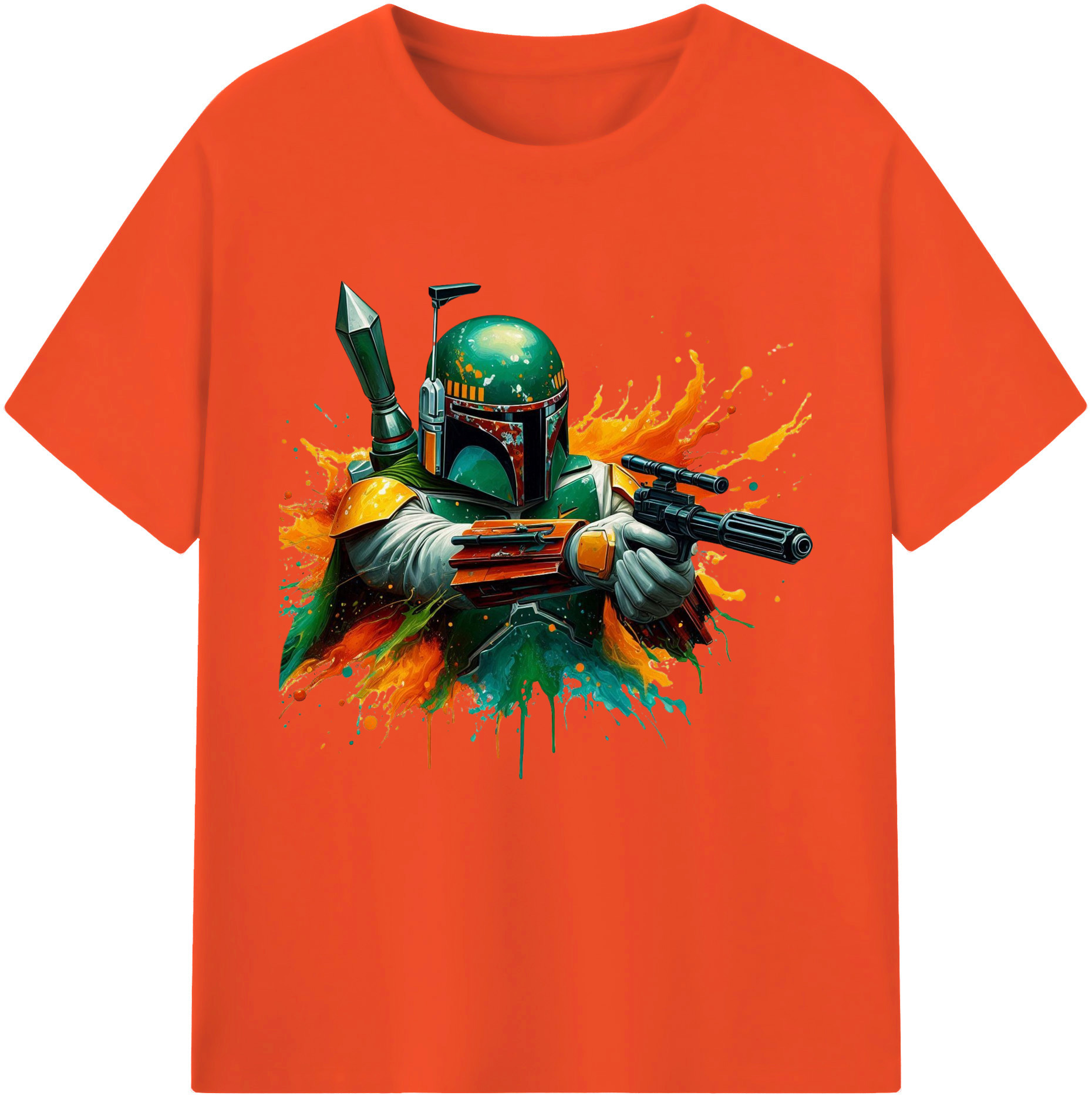 （画像用） スター・ウォーズ Star Wars 綿100％半袖Tシャツ（フロントプリント）