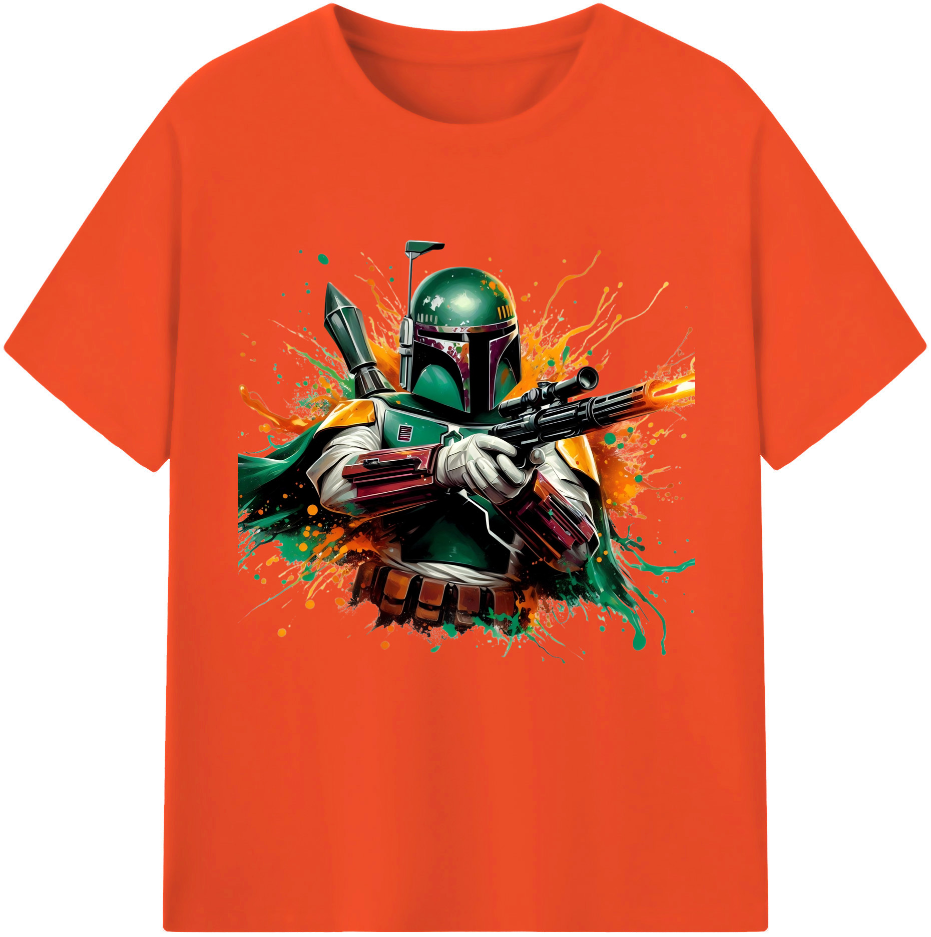 （画像用） スター・ウォーズ Star Wars 綿100％半袖Tシャツ（フロントプリント）